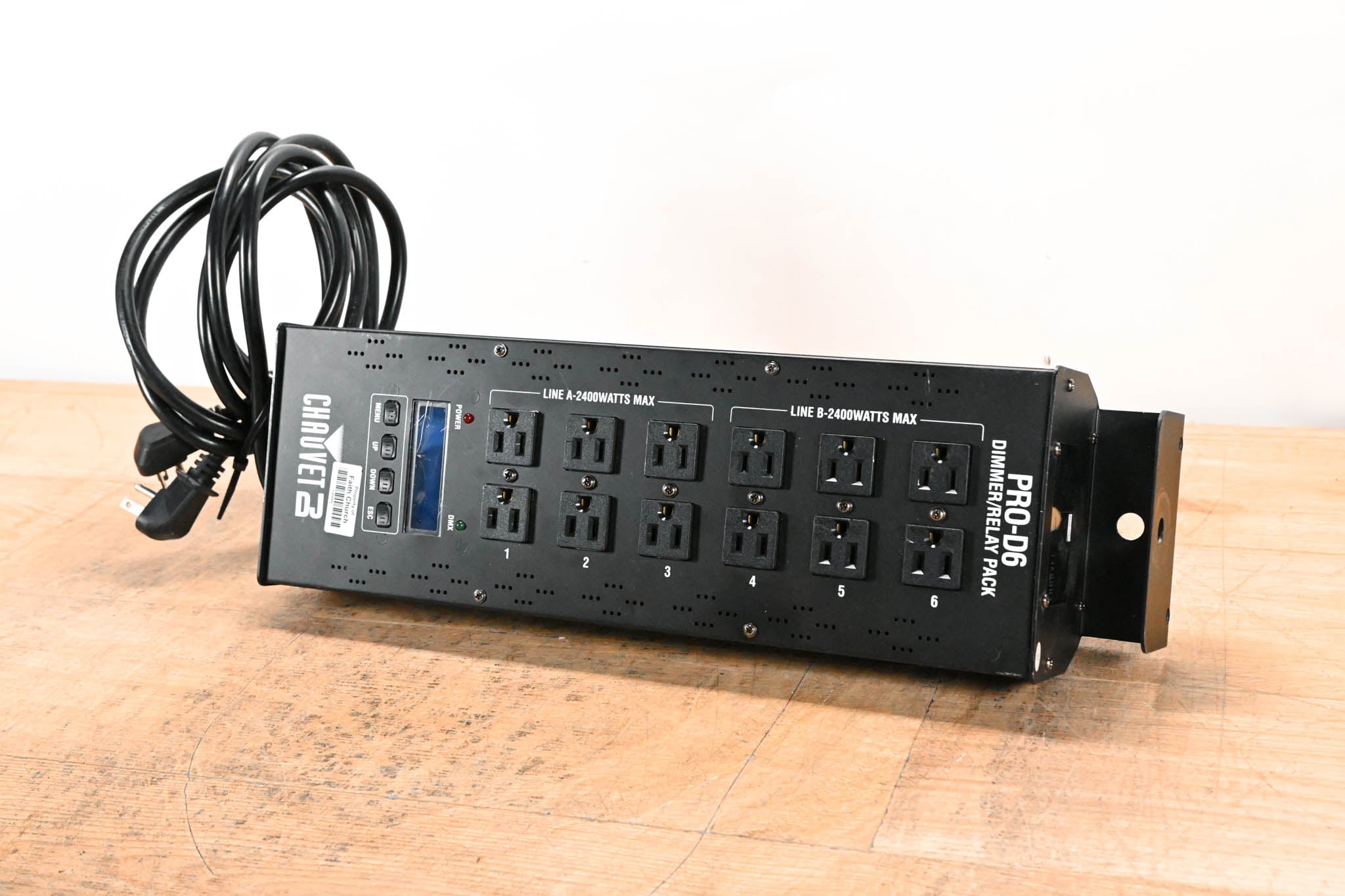 Chauvet DJ Pro-D6 6-Channel DMX-512 Dimmer/Switch Pack