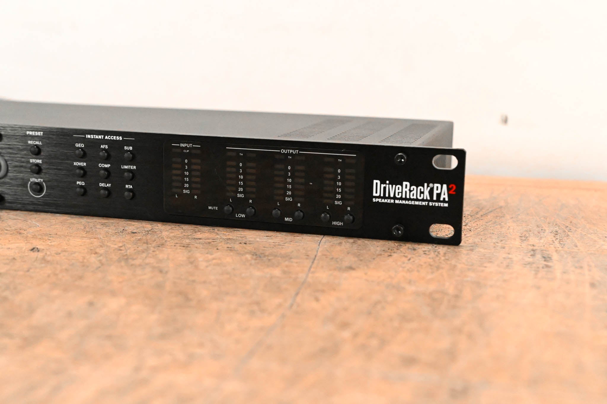 dbx DriveRack PA2 Complete Loudspeaker Management System
