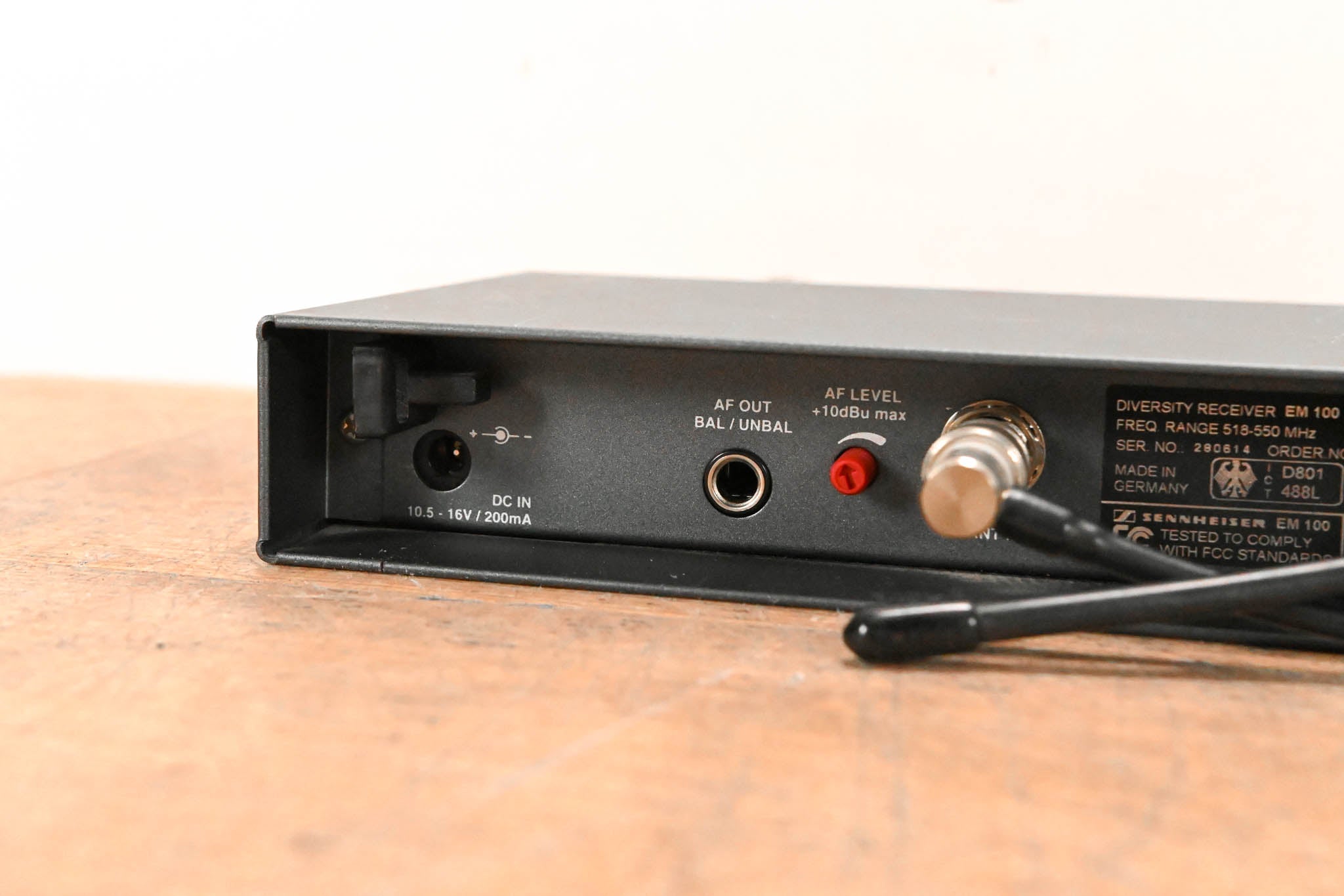 Sennheiser EM 100 Wireless Receiver - 518-550 MHz (NO POWER SUPPLY)