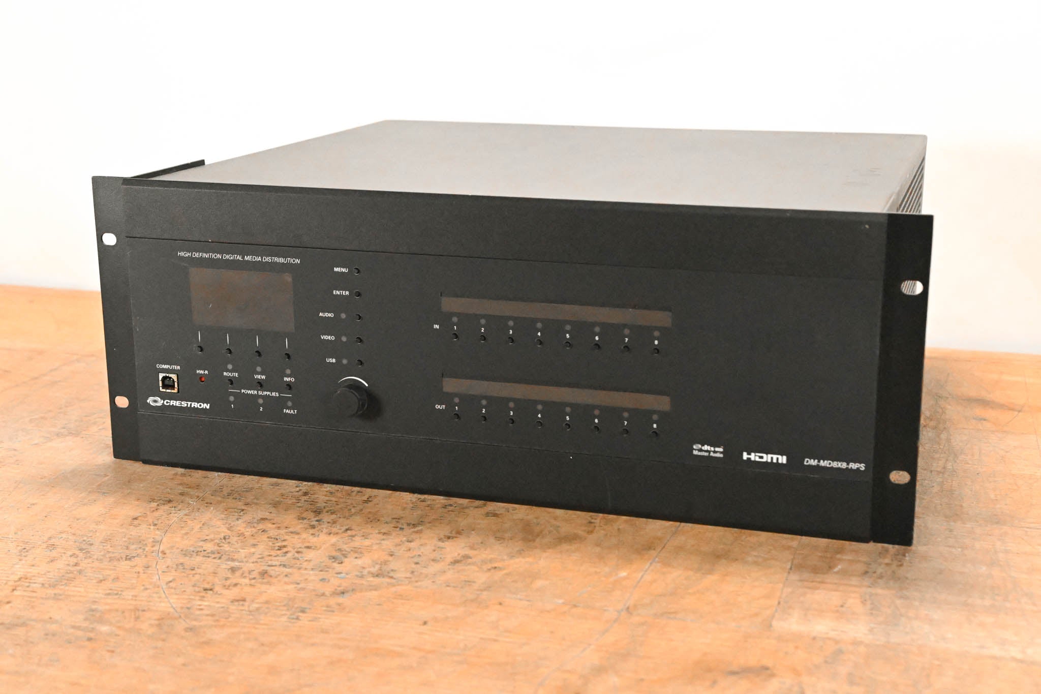 Crestron DM-MD8X8-RPS 8x8 DigitalMedia Switcher with Redundant PSU