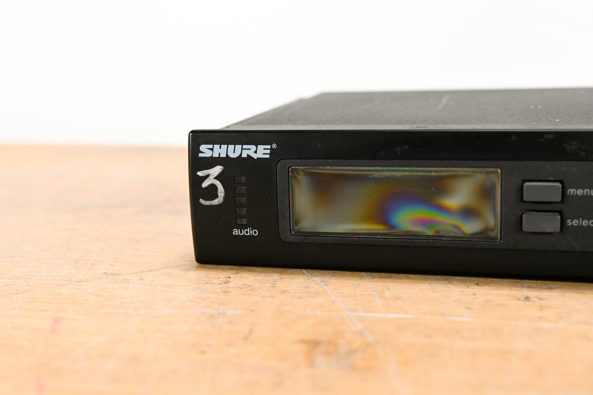 Shure SLX4 Wireless Receiver - H5 Band: 518-542 MHz (NO POWER SUPPLY)