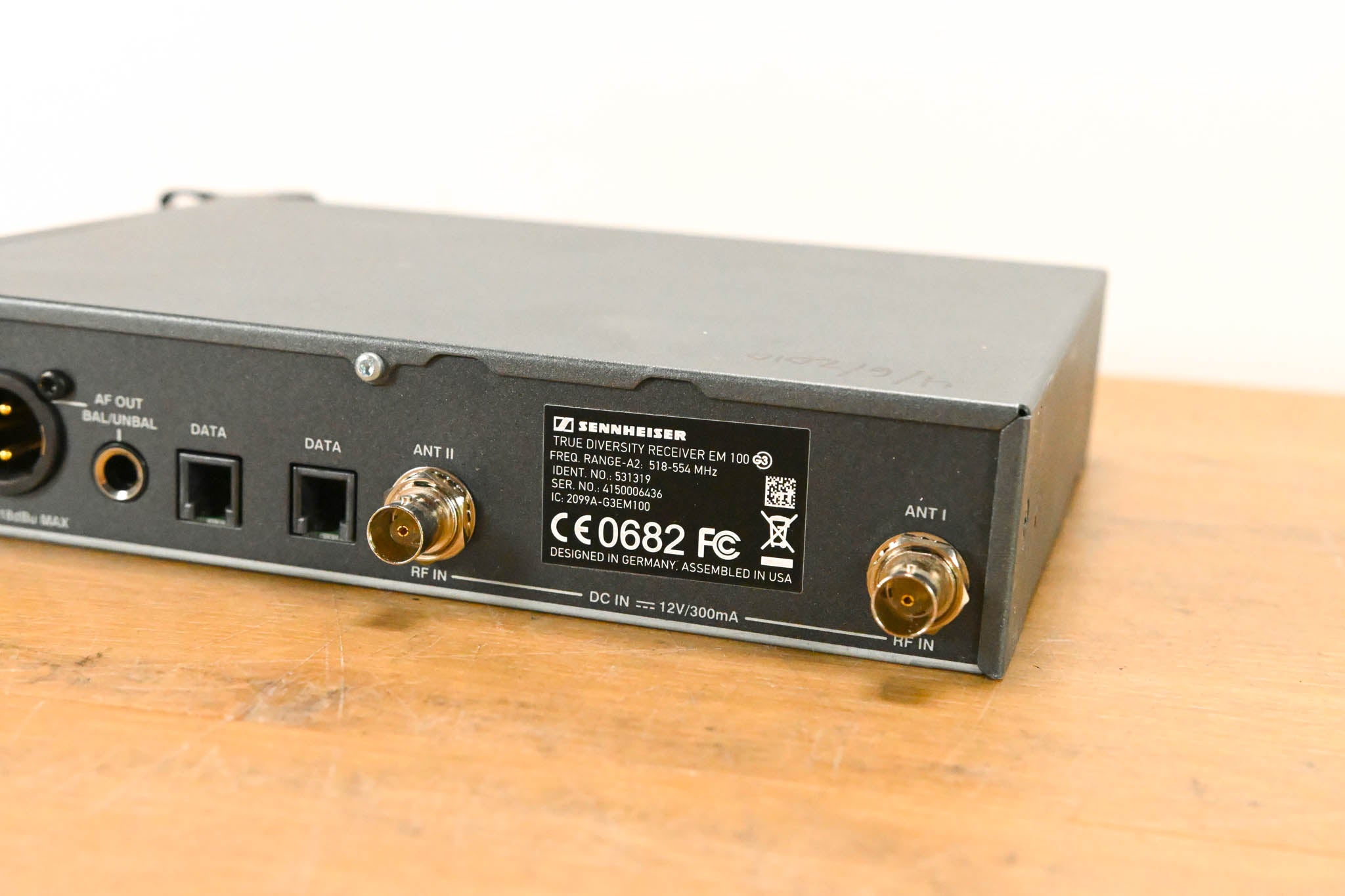 Sennheiser ew 100 G3 Bodypack Wireless System - 518-554 MHz (NO PSU)
