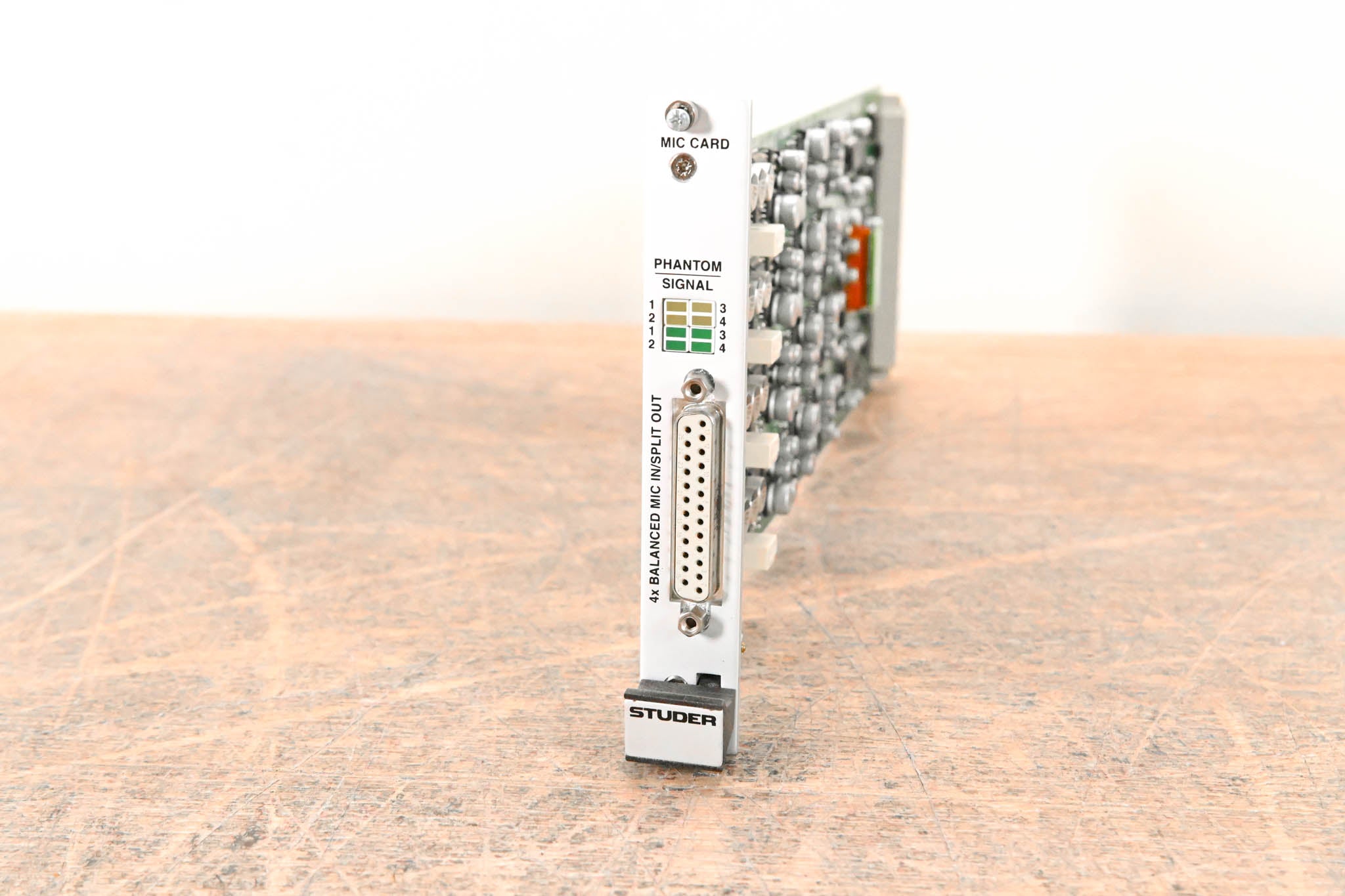 Studer Mic/Line In Card for D21m Modular I/O System