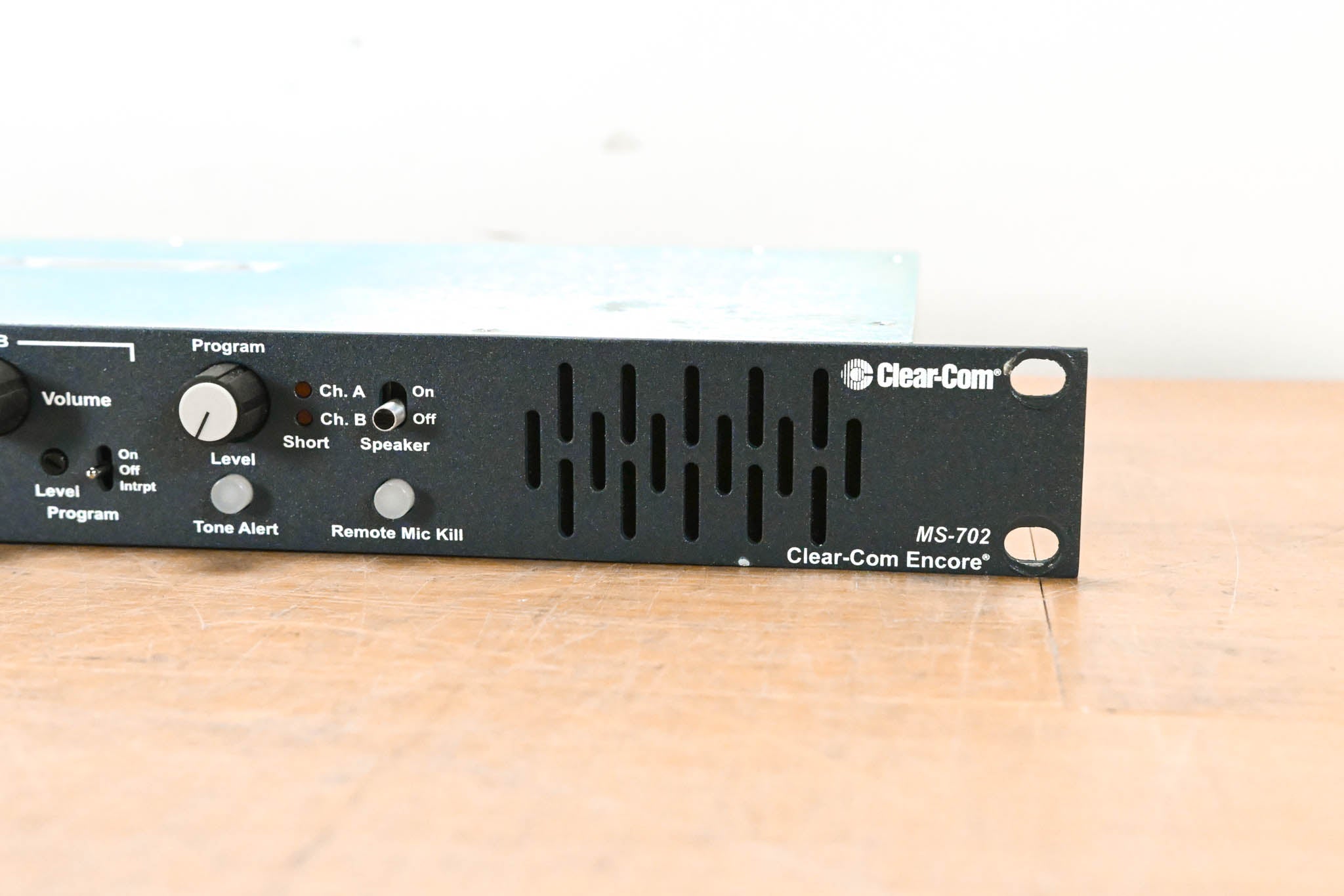 Clear-Com MS-702 2-Channel 1RU Intercom Main Station