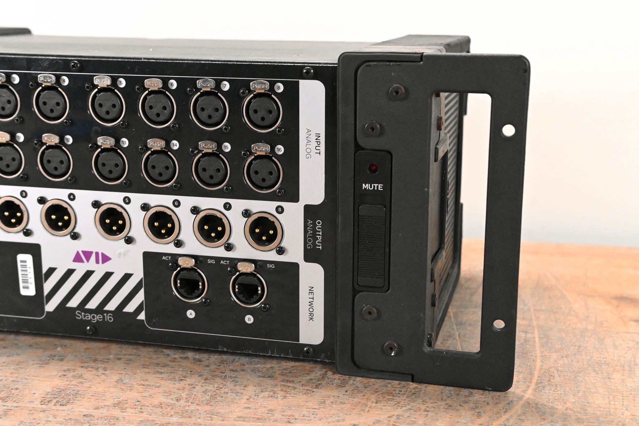 AVID Stage 16 Remote I/O Stage Rack for S3L Digital Mixing System