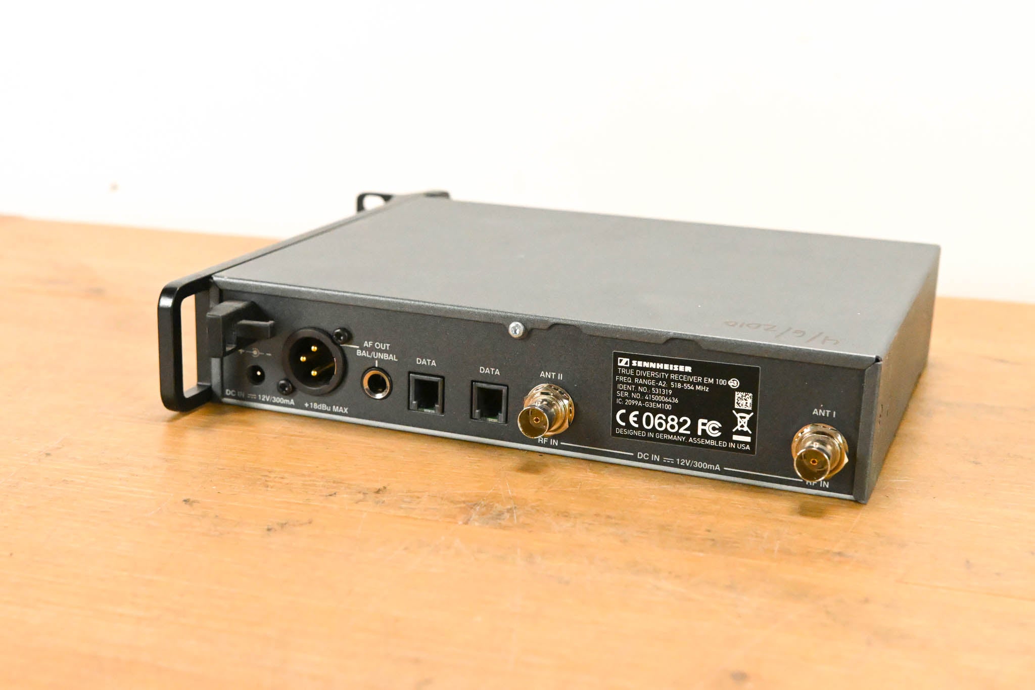 Sennheiser ew 100 G3 Bodypack Wireless System - 518-554 MHz (NO PSU)