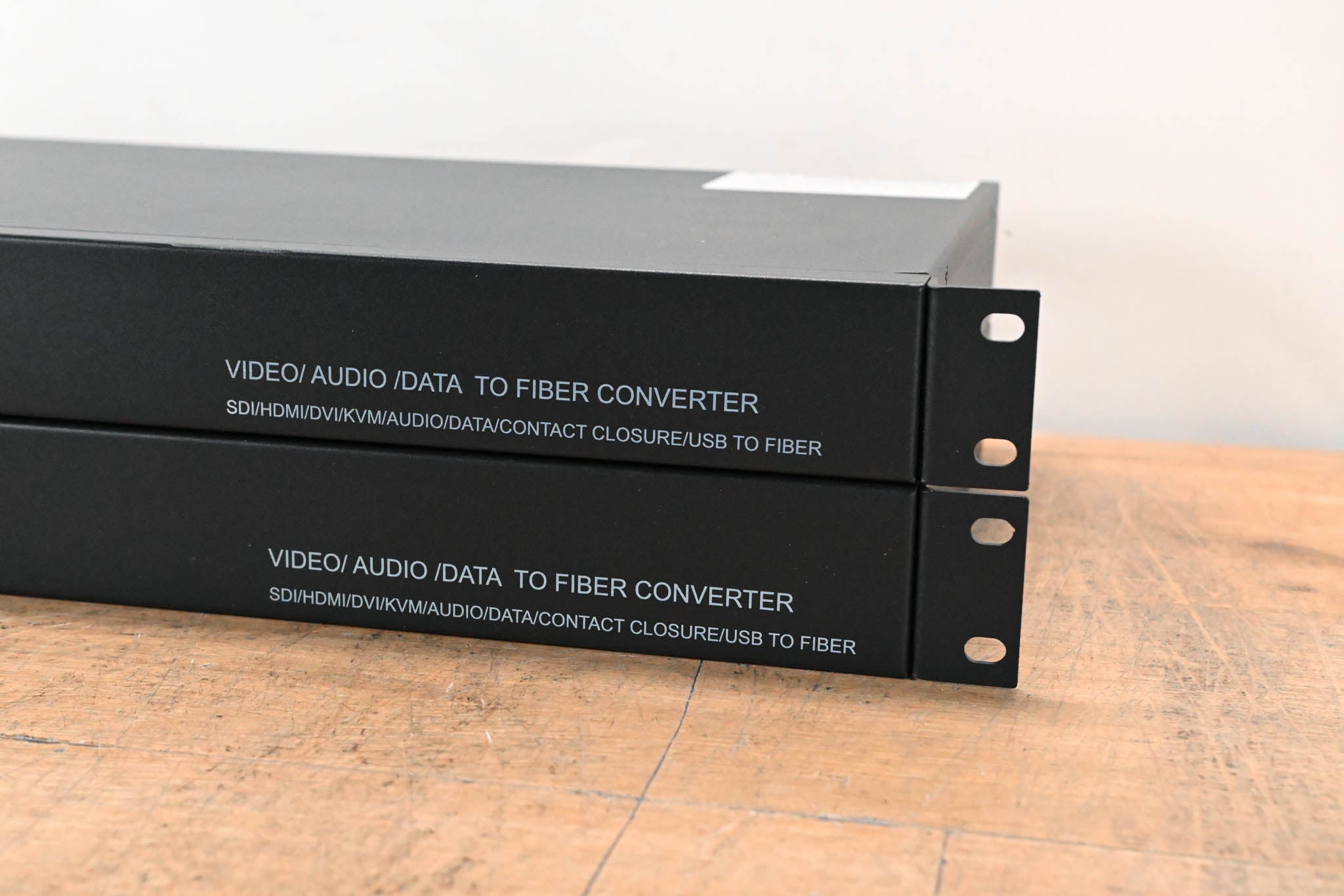 Transwan 8-CH Analog Audio Over Fiber Optical Multiplexer (TX/RX Pair)