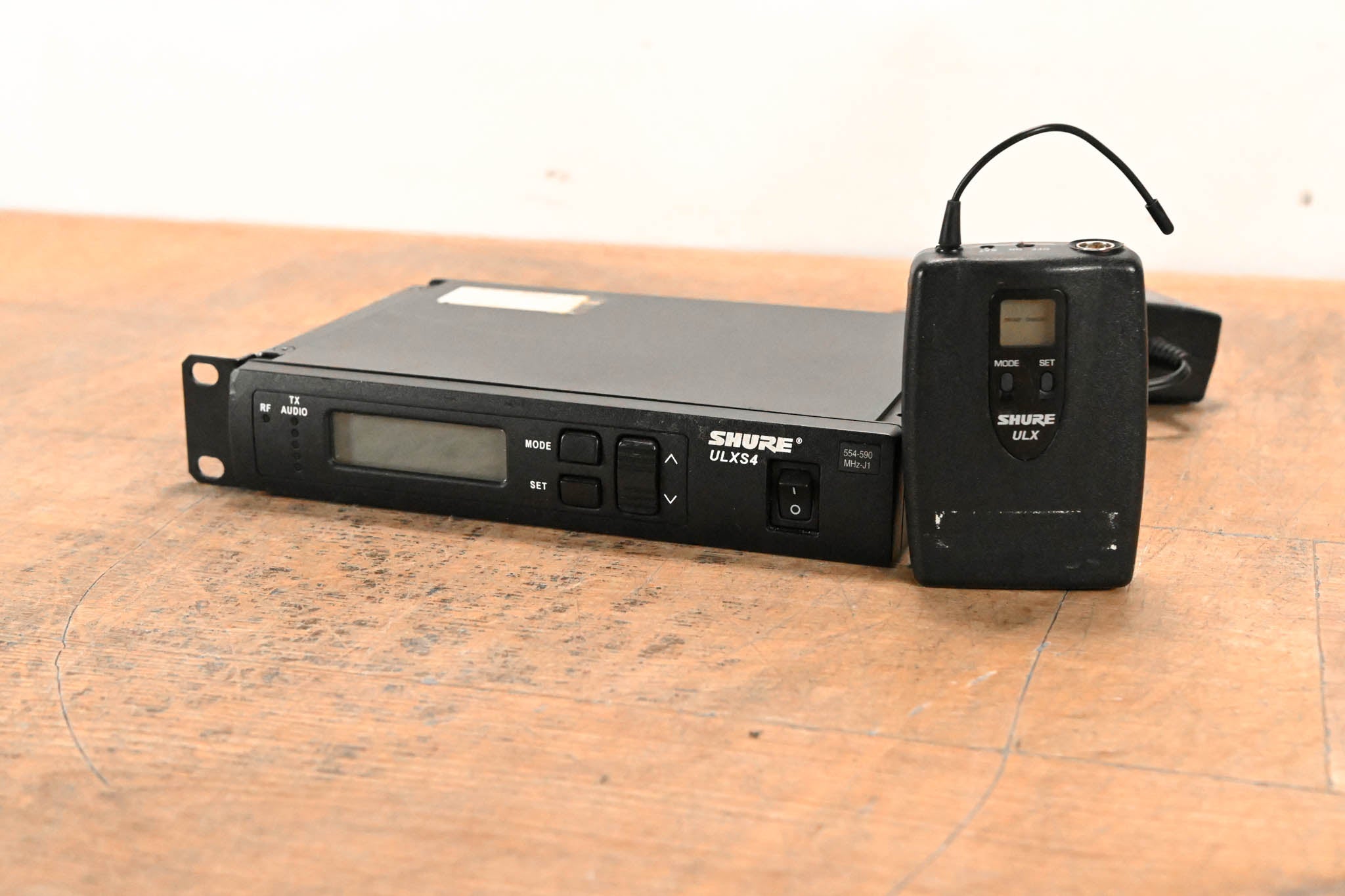 Shure ULXS14 Bodypack Wireless System - J1 Band: 554-590 MHz