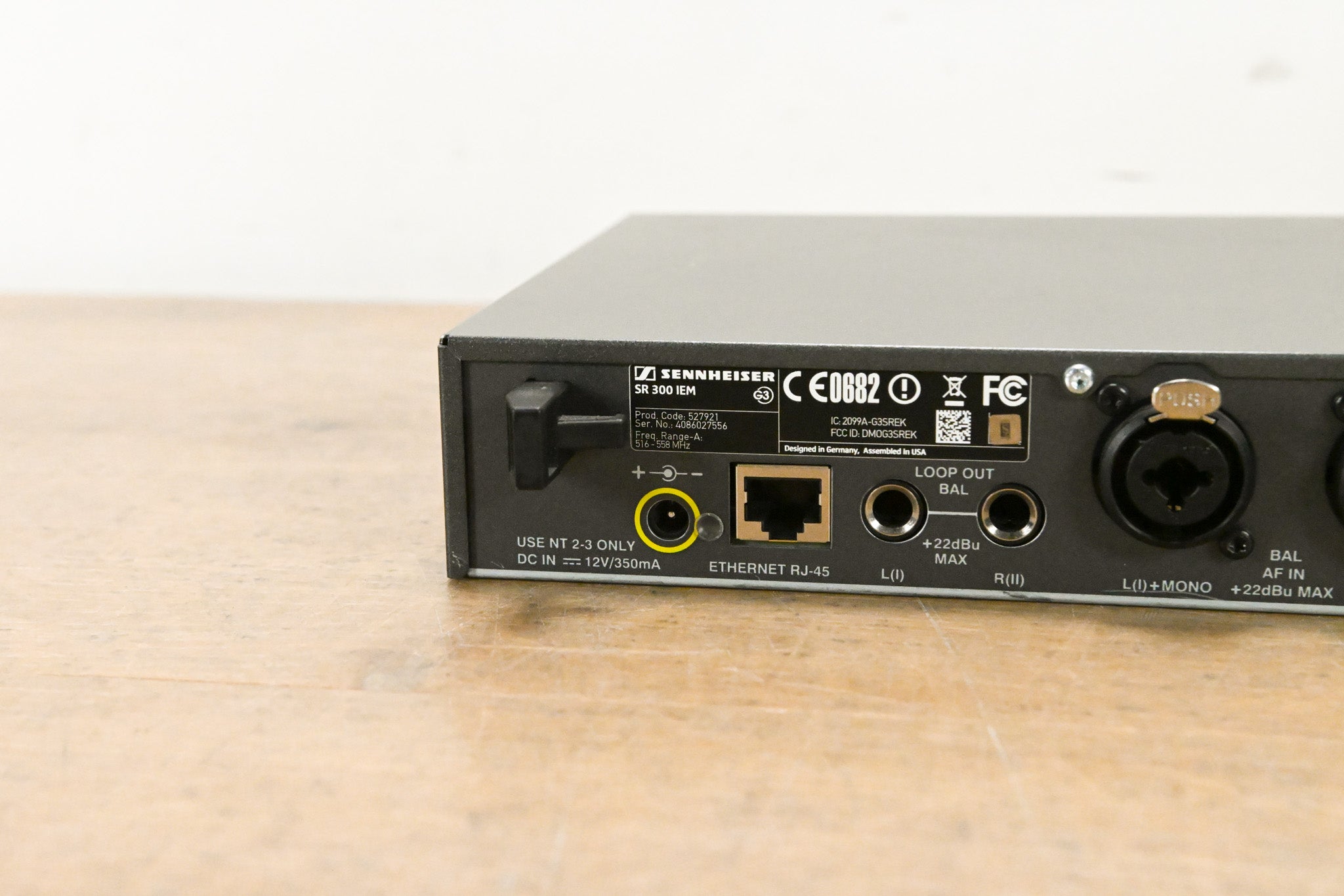 Sennheiser ew 300 IEM G3 Wireless IEM System - A Range NO POWER SUPPLY