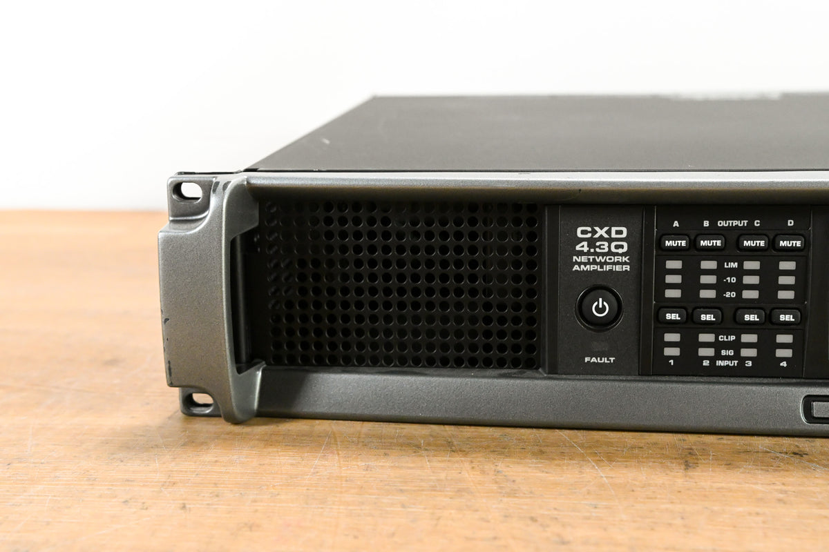 QSC CXD4.3Q 4-Channel Network Amplifier