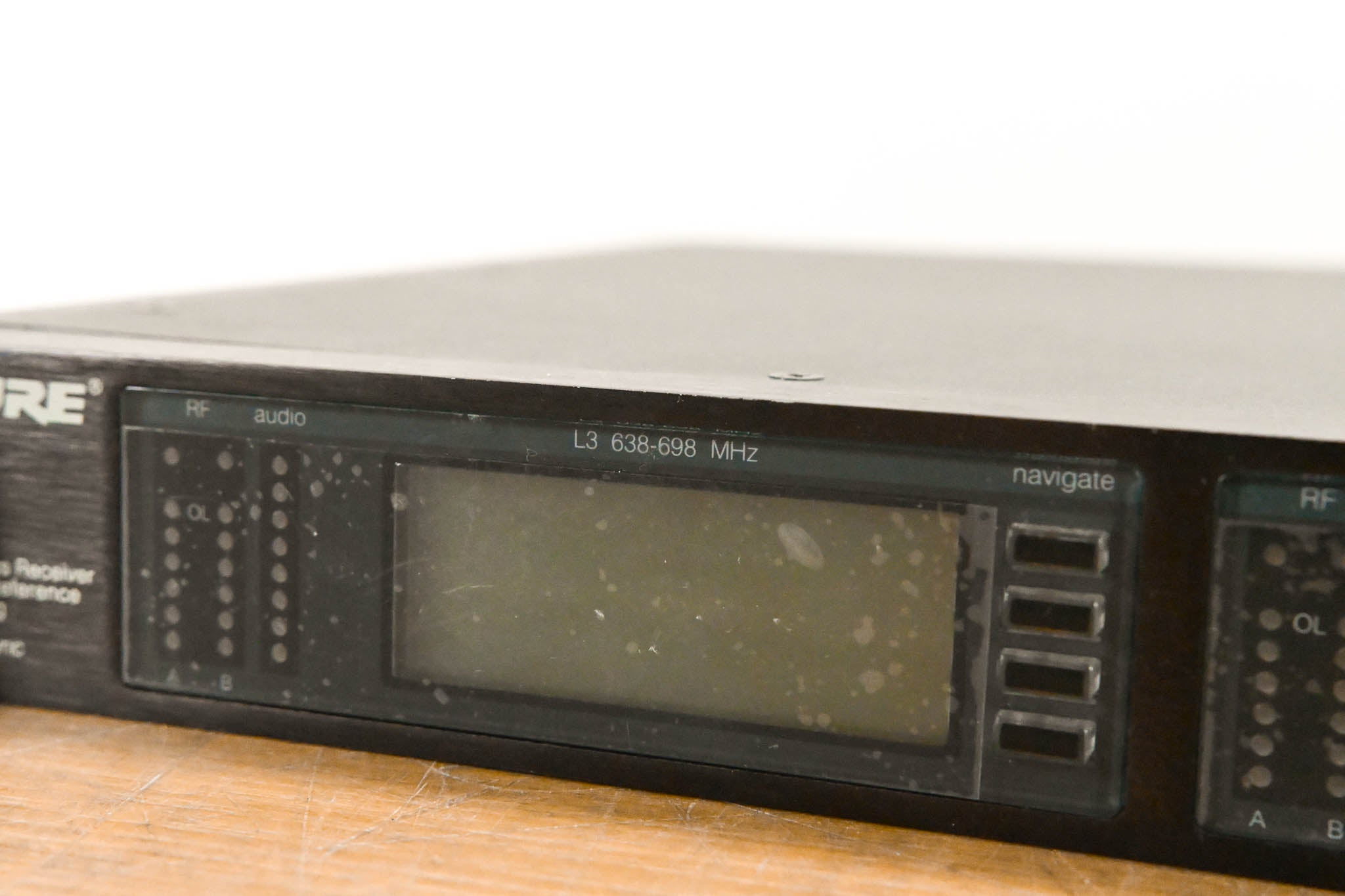 Shure UR4D Wireless Receiver w/ two UR2/SM58 Handheld Mics - L3 Band