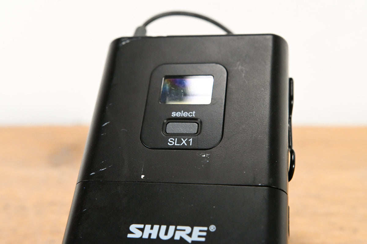 Shure SLX14 Bodypack Wireless System - J3 Band (NO POWER SUPPLY)