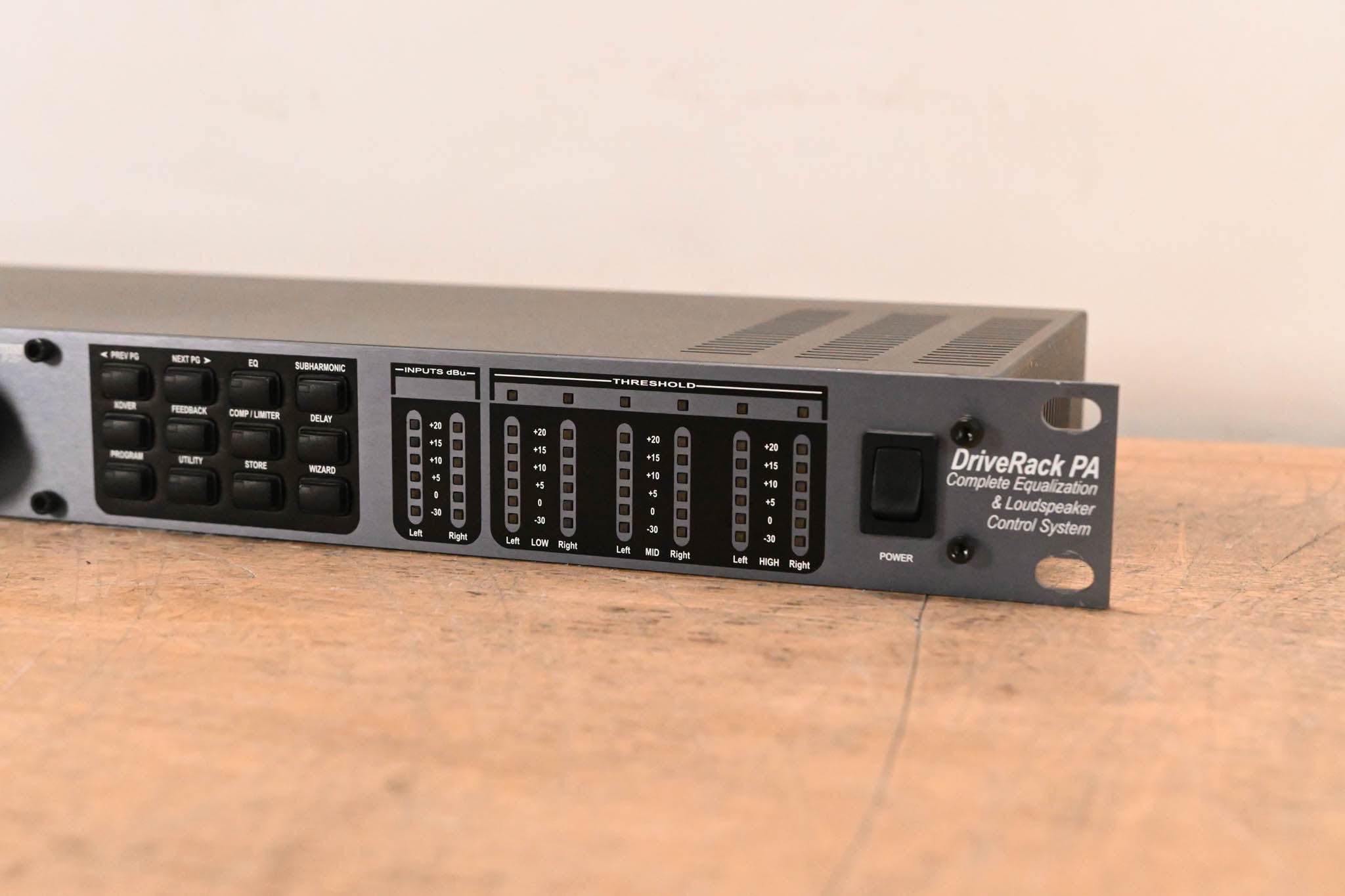 dbx DriveRack PA Complete Equalization and Loudspeaker Control System