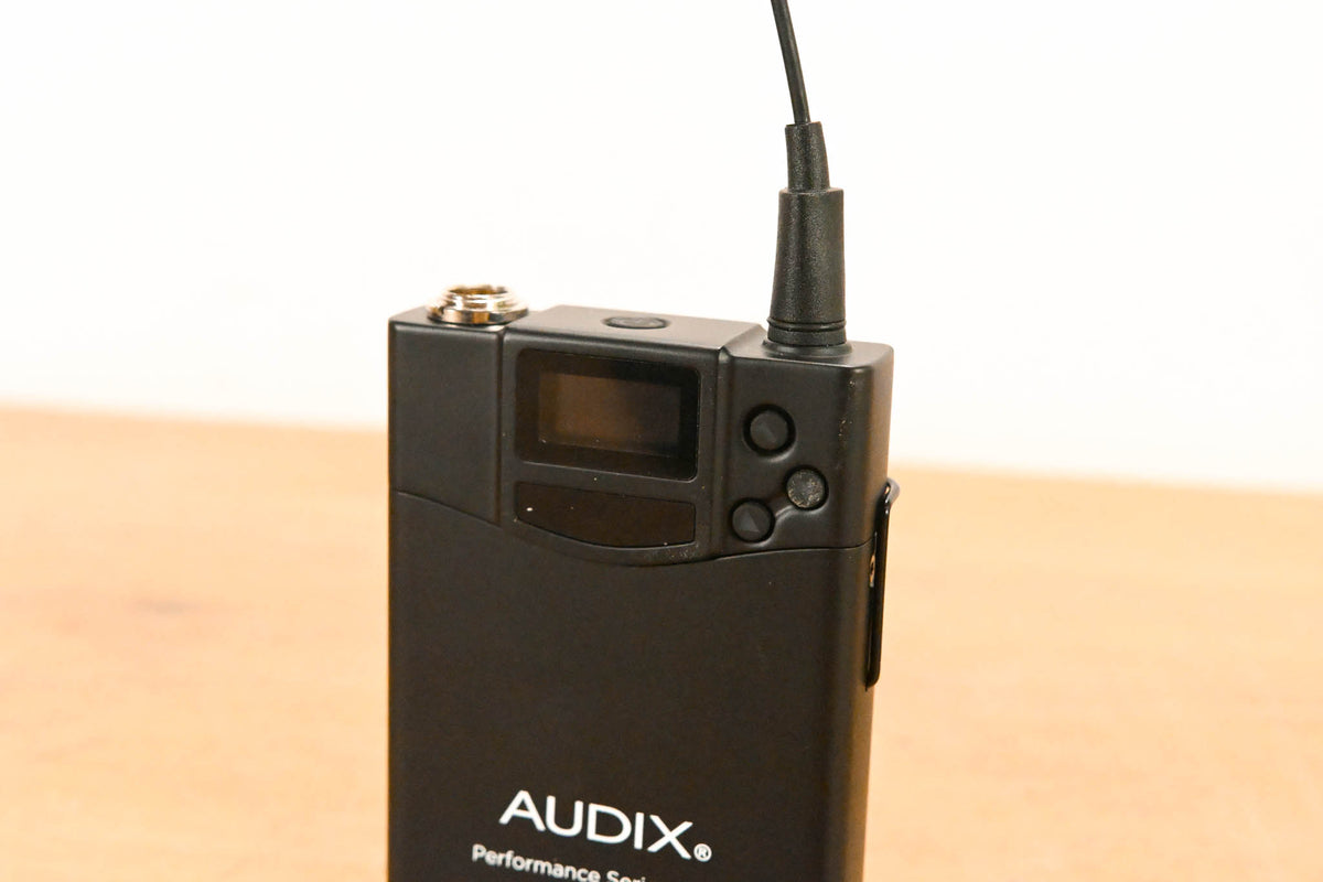 Audix R42 Dual Wireless Receiver w/ one B60 Bodypack - A Band (NO PSU)