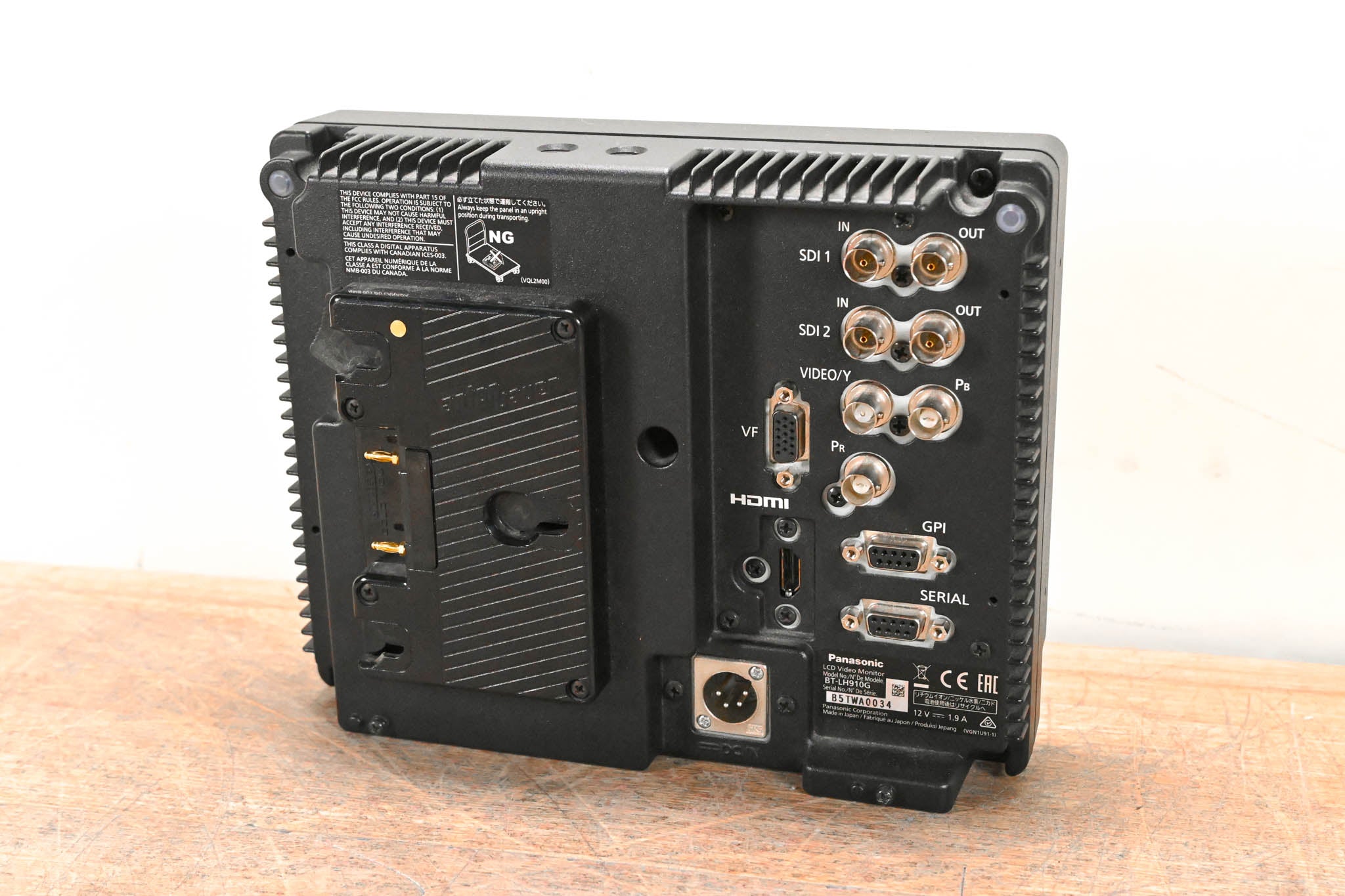 Panasonic BT-LH910G 9" LCD HDMI / SDI Video Monitor