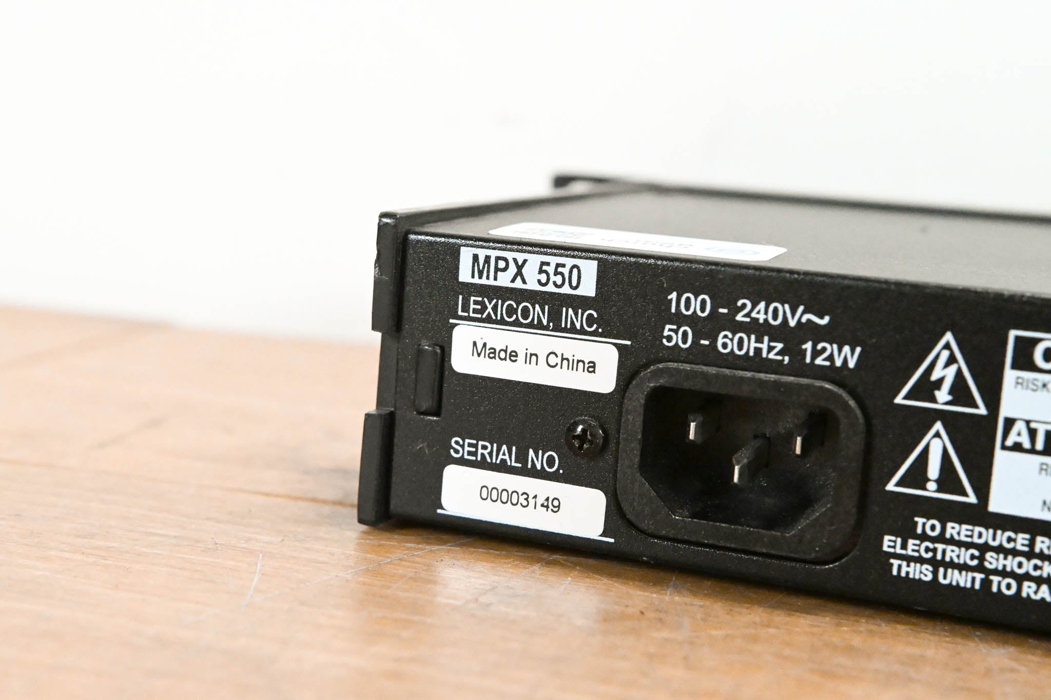 Lexicon MPX 550 Dual-Channel Effects Processor