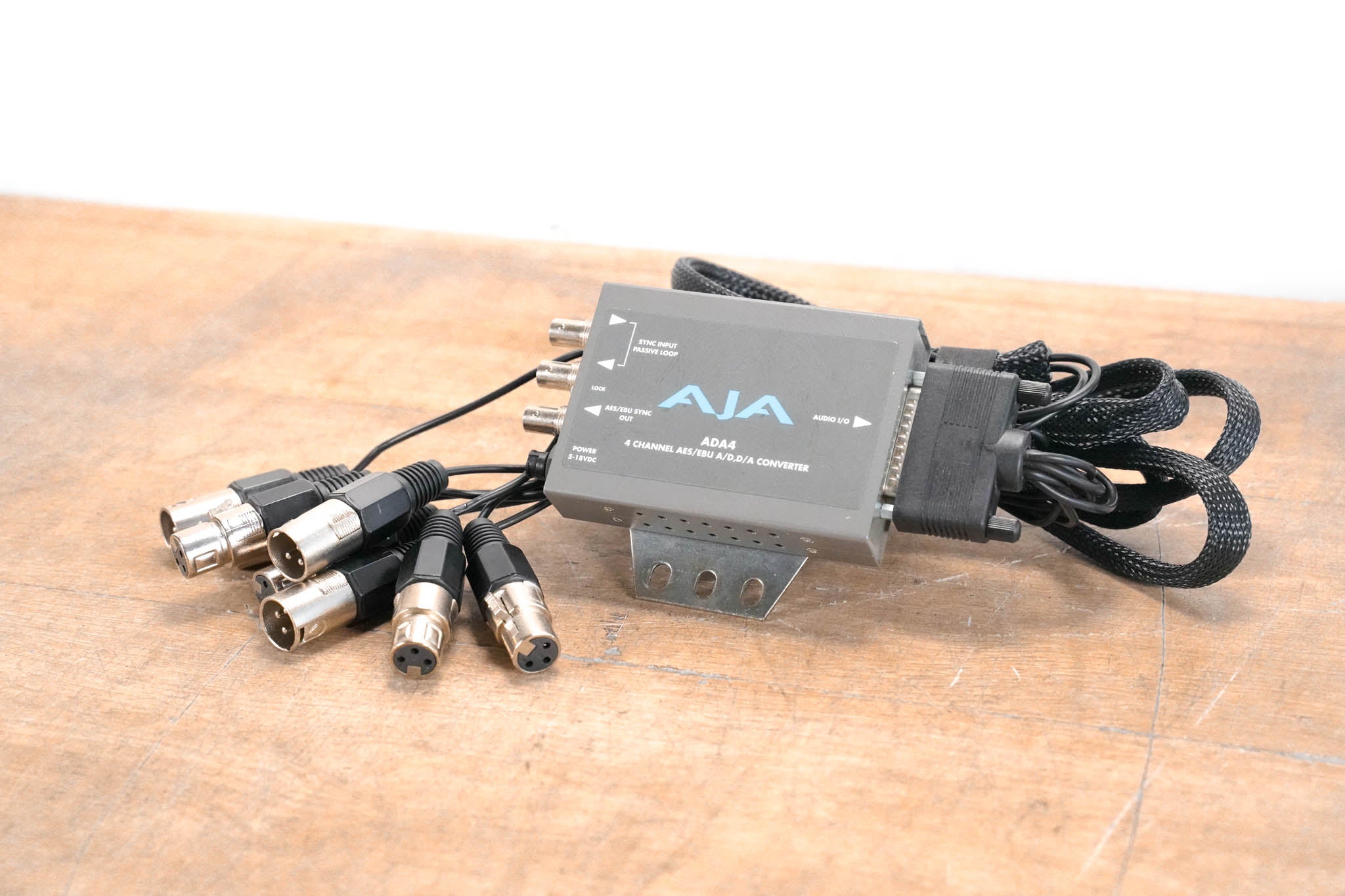 AJA ADA4 4-Channel Bidirectional Audio A/D and D/A Converter (NO PSU)