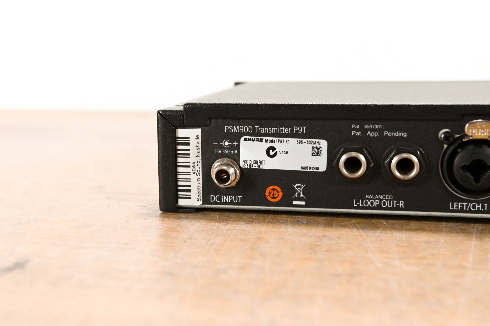 Shure PSM 900 Wireless IEM System K1 Band: 596-632MHz NO POWER SUPPLY