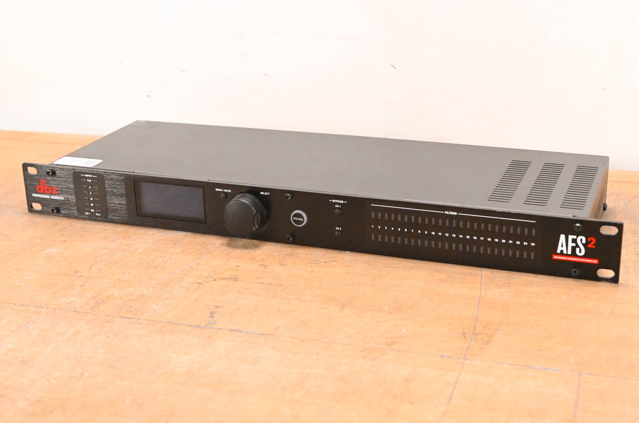 dbx AFS2-V Dual Channel Advanced Feedback Suppression Processor