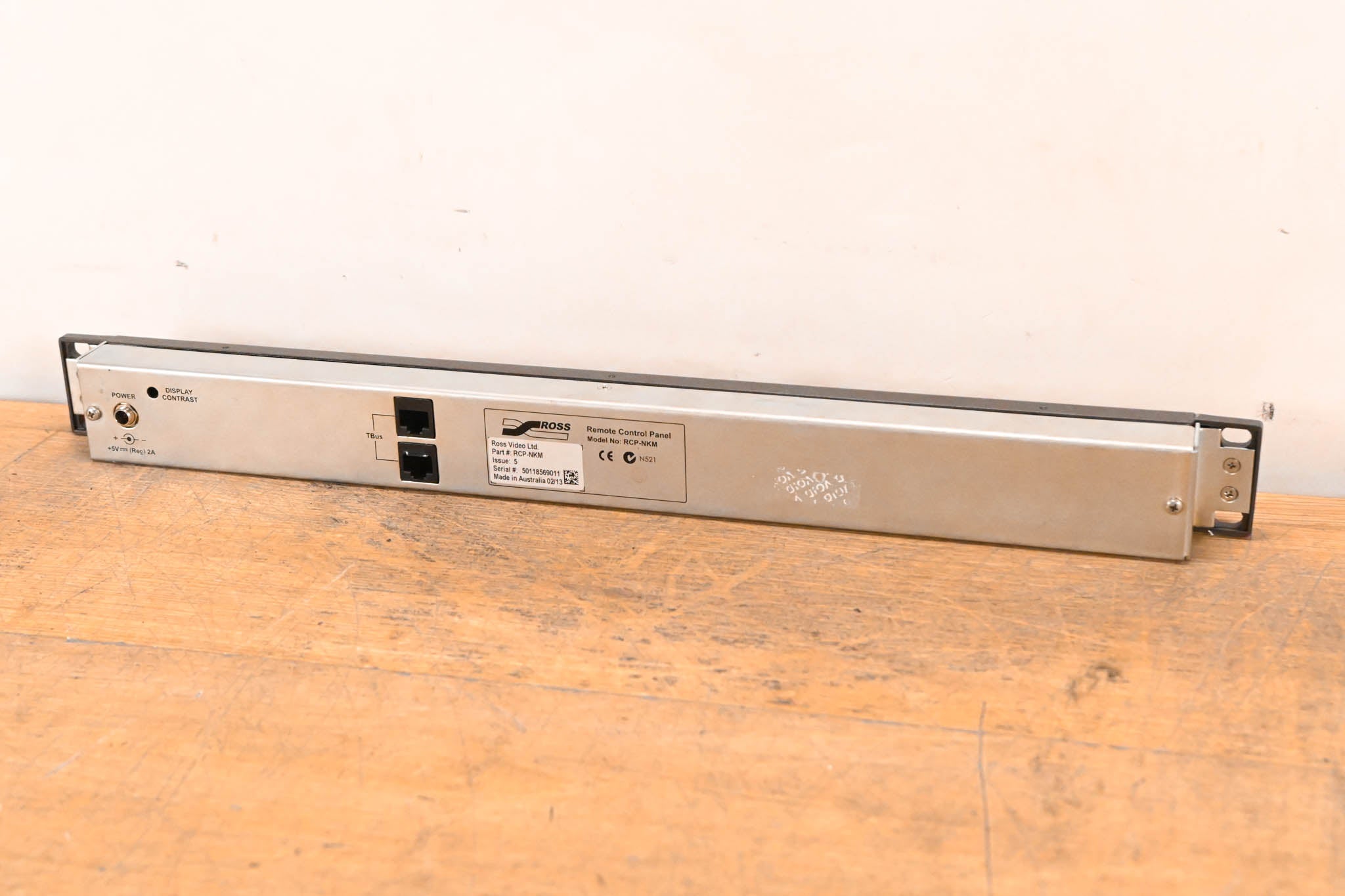 Ross RCP-NKM 1RU Remote Control Panel (NO POWER SUPPLY)