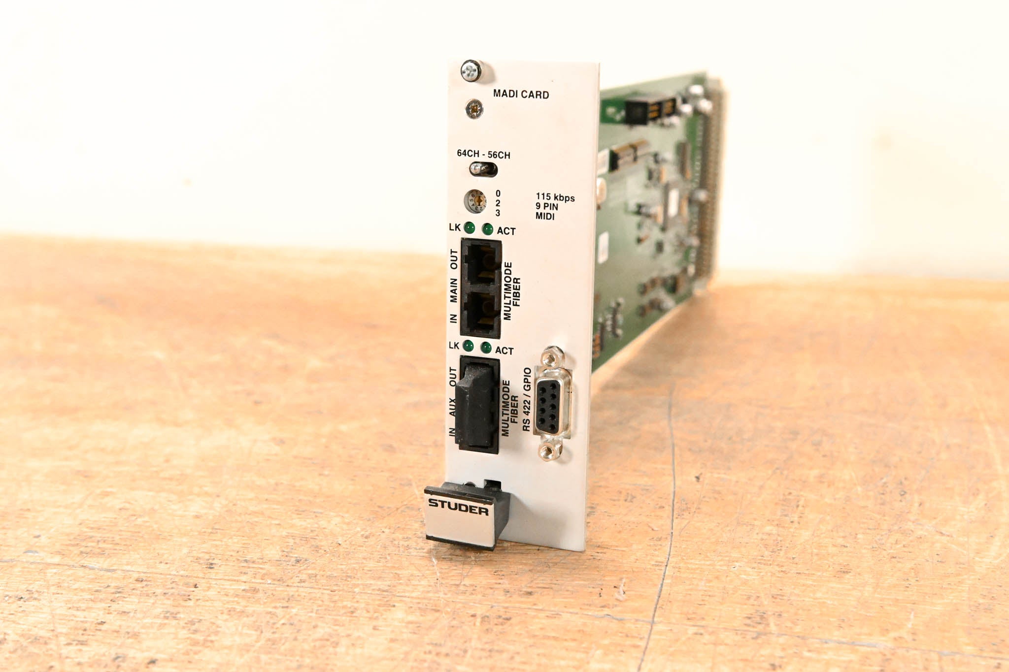 Studer MADI I/O Card for D21m Modular I/O System