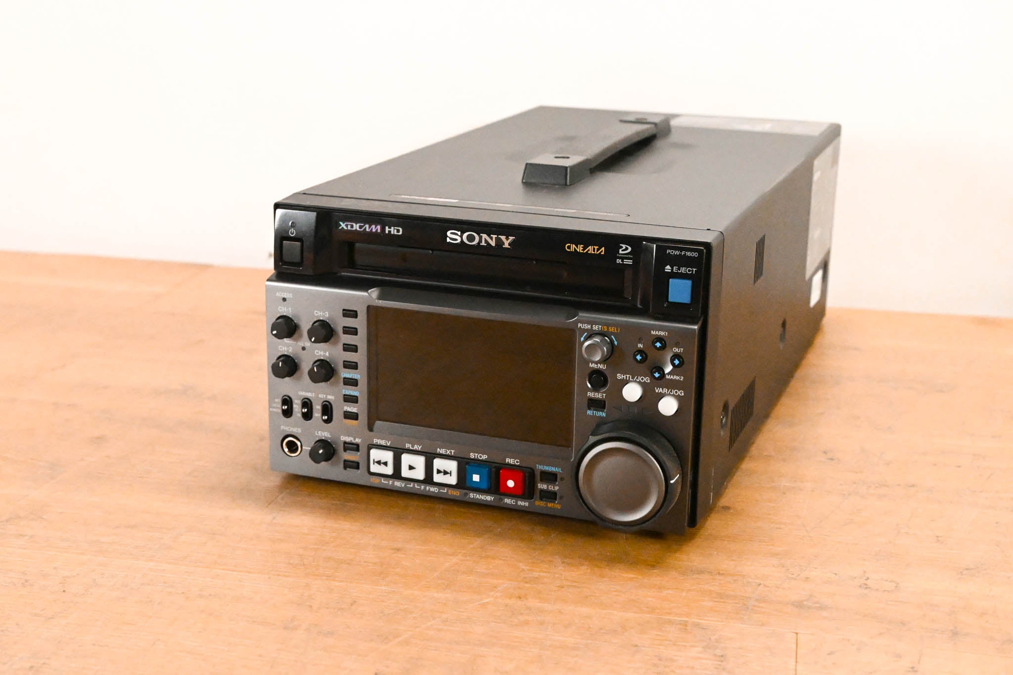 Sony PDW-F1600 XDCAM HD Player/Recorder