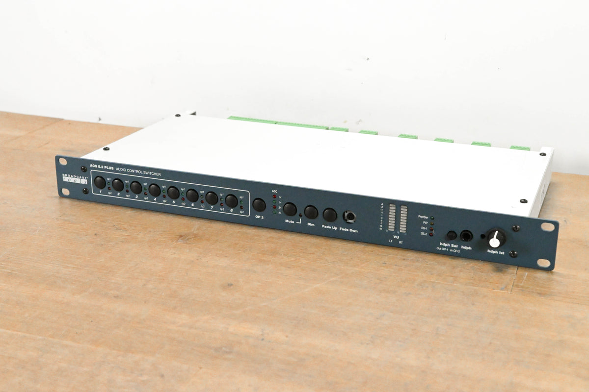 Broadcast Tools ACS 8.2 Plus Audio Control Switcher (NO POWER SUPPLY)