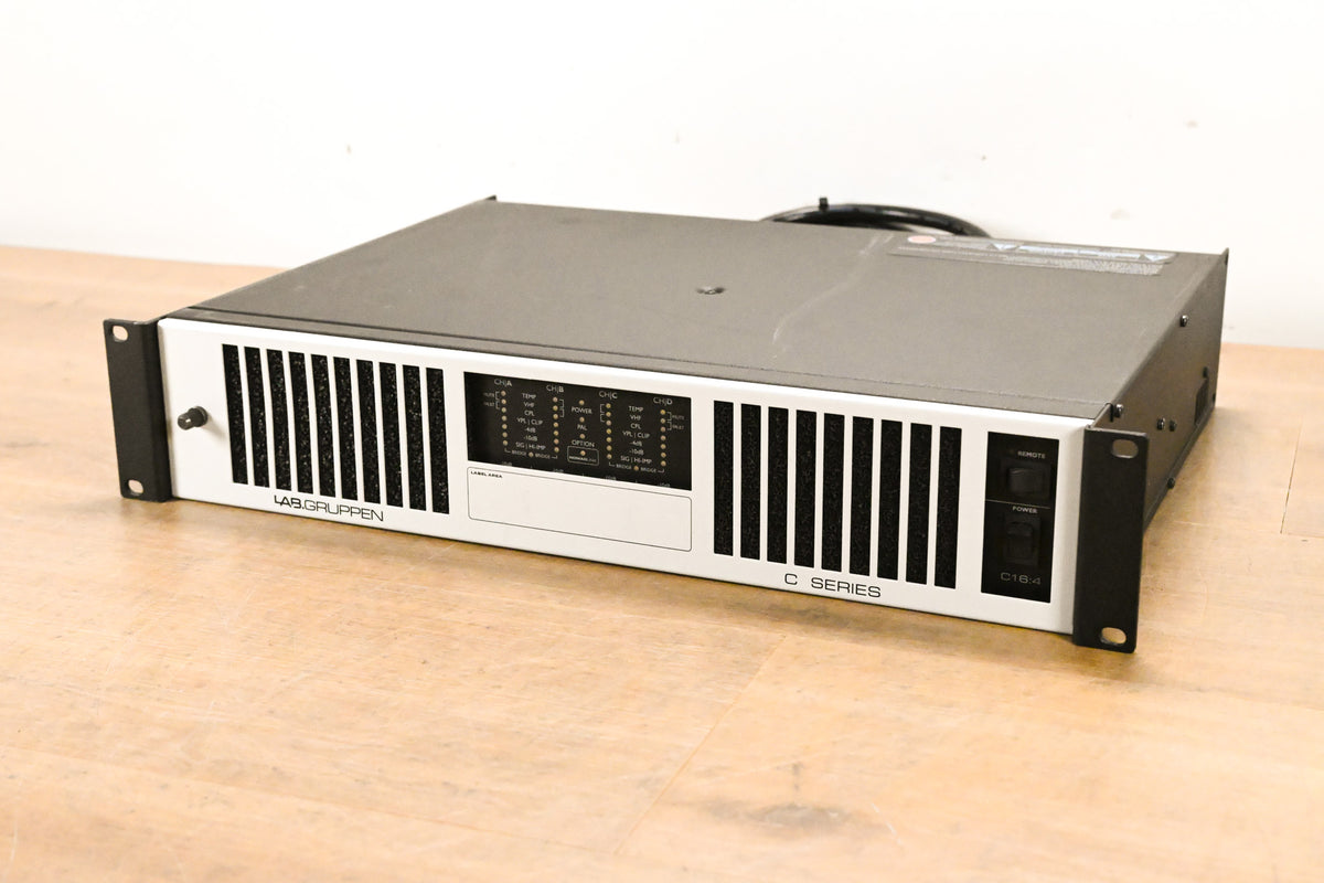 Lab Gruppen C 16:4 1600W Four-Channel Power Amplifier
