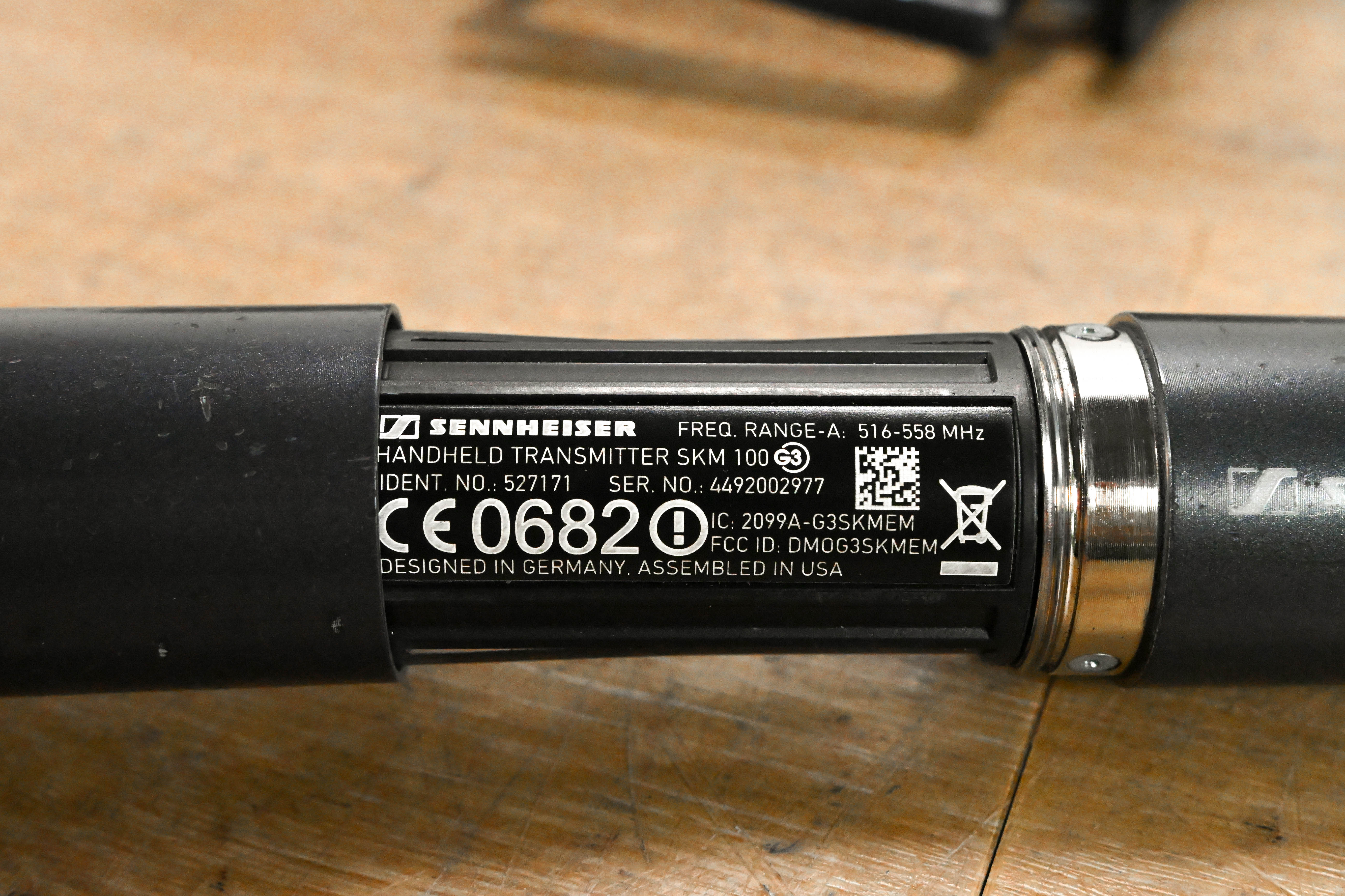 Sennheiser ew 100 G3 Handheld Wireless System A Range - NO POWER SUPPLY