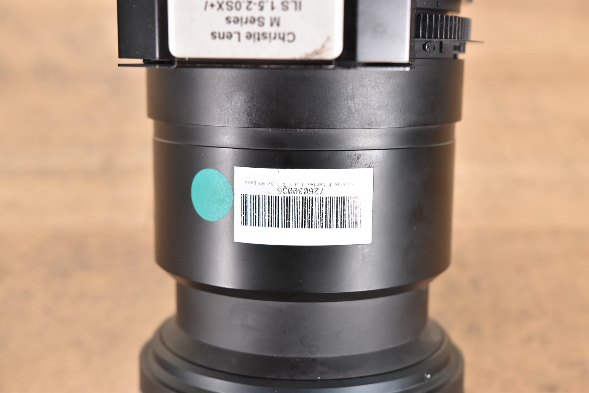 Christie ILS Lens 1.5-2.0:1 SX+ / 1.4-1.8:1 HD 0.95" 3-Chip DLP Lens