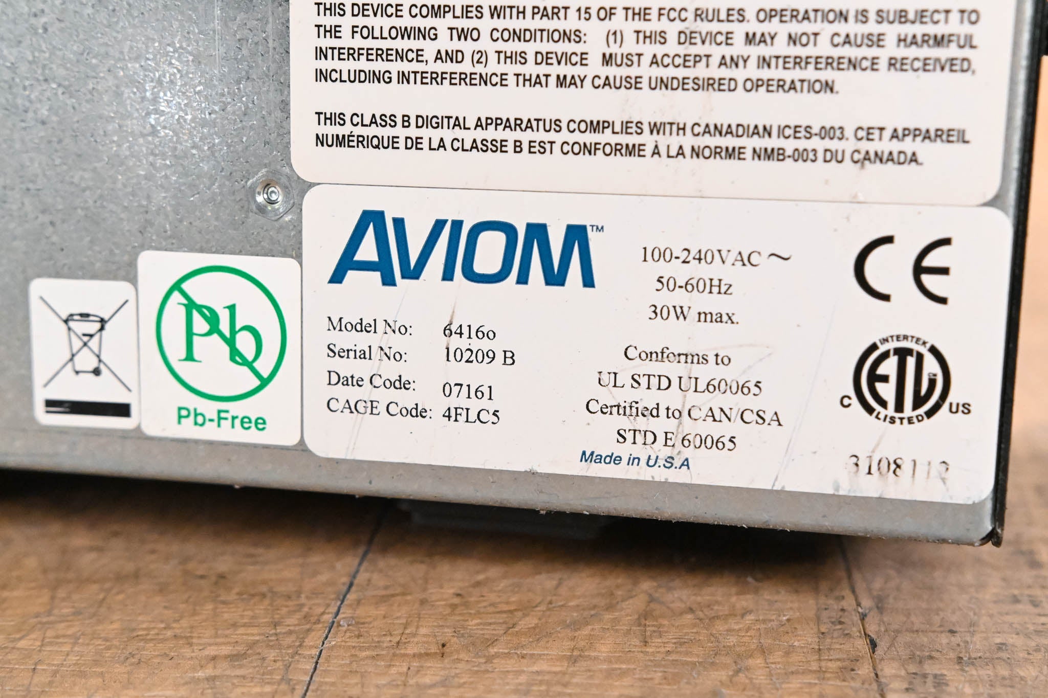 Aviom 6416o Output Module