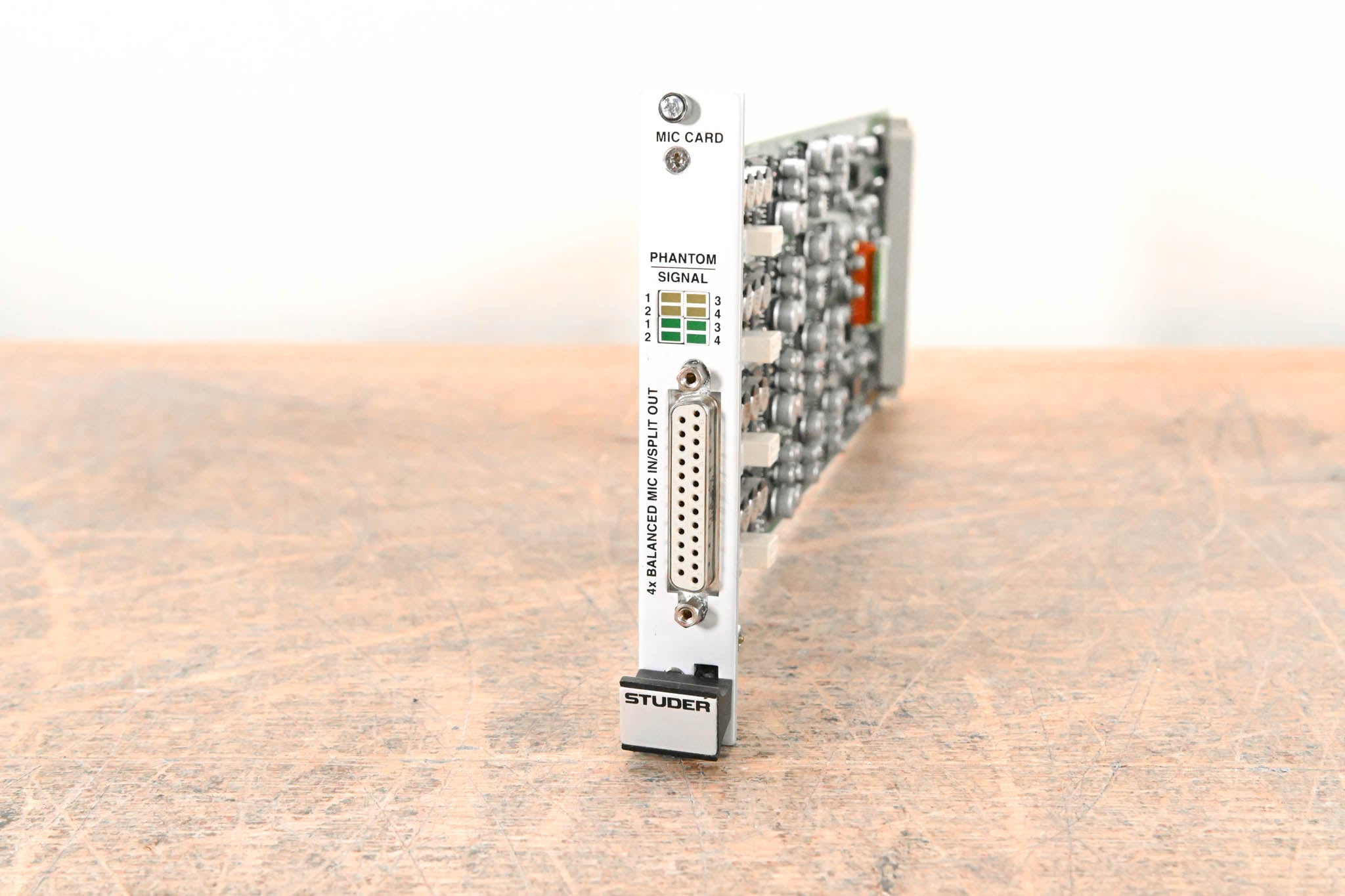 Studer Mic/Line In Card for D21m Modular I/O System
