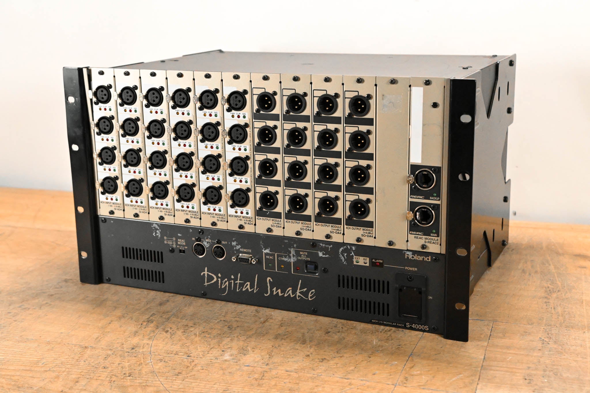 Roland S-4000S-3208 Digital Snake 24x16 Modular Stage Unit