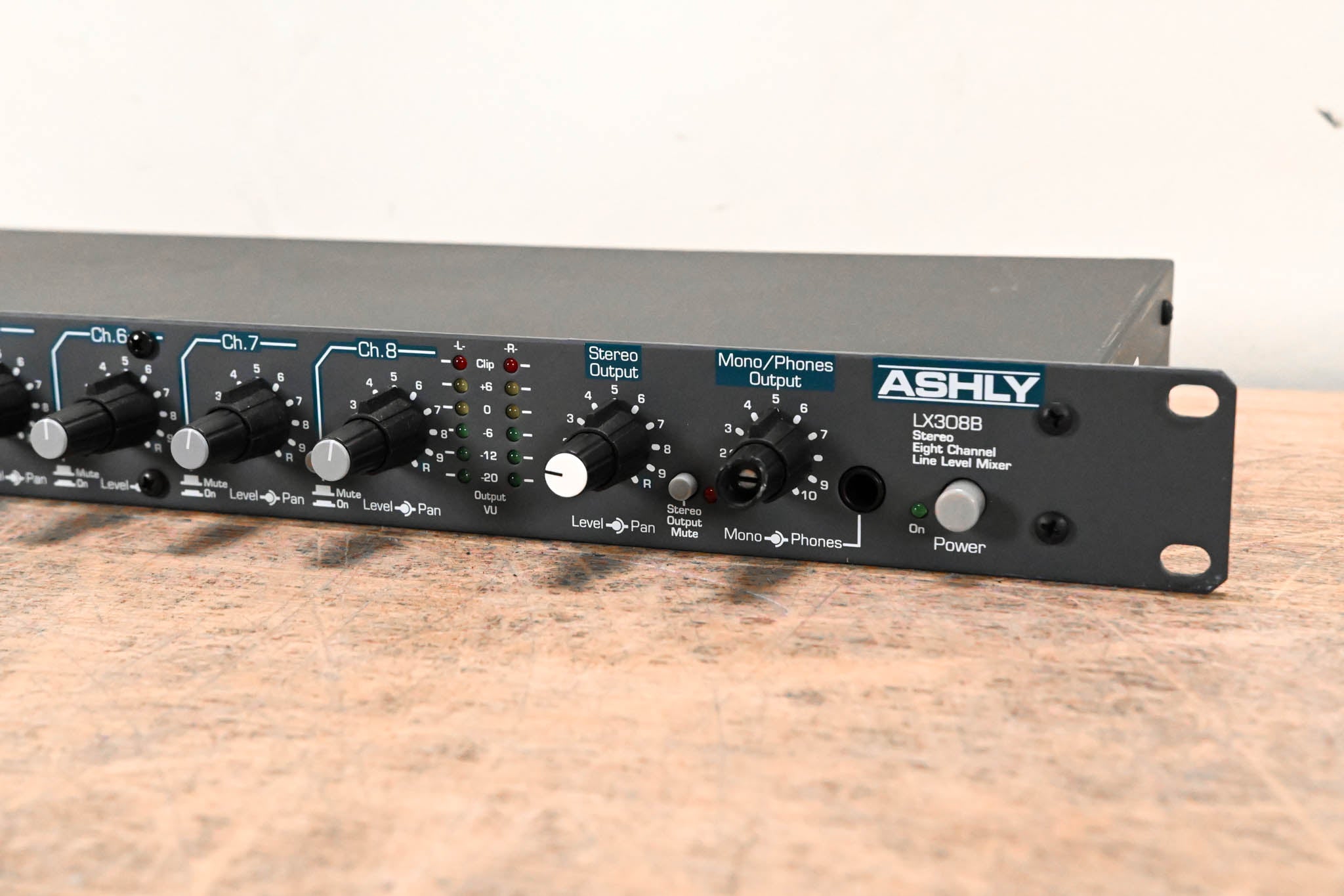 Ashly LX-308B 8-Channel Stereo Line Mixer