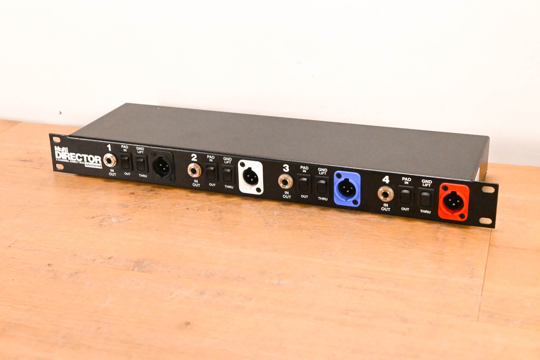 Whirlwind MultiDirector 4-Channel Passive Direct Box