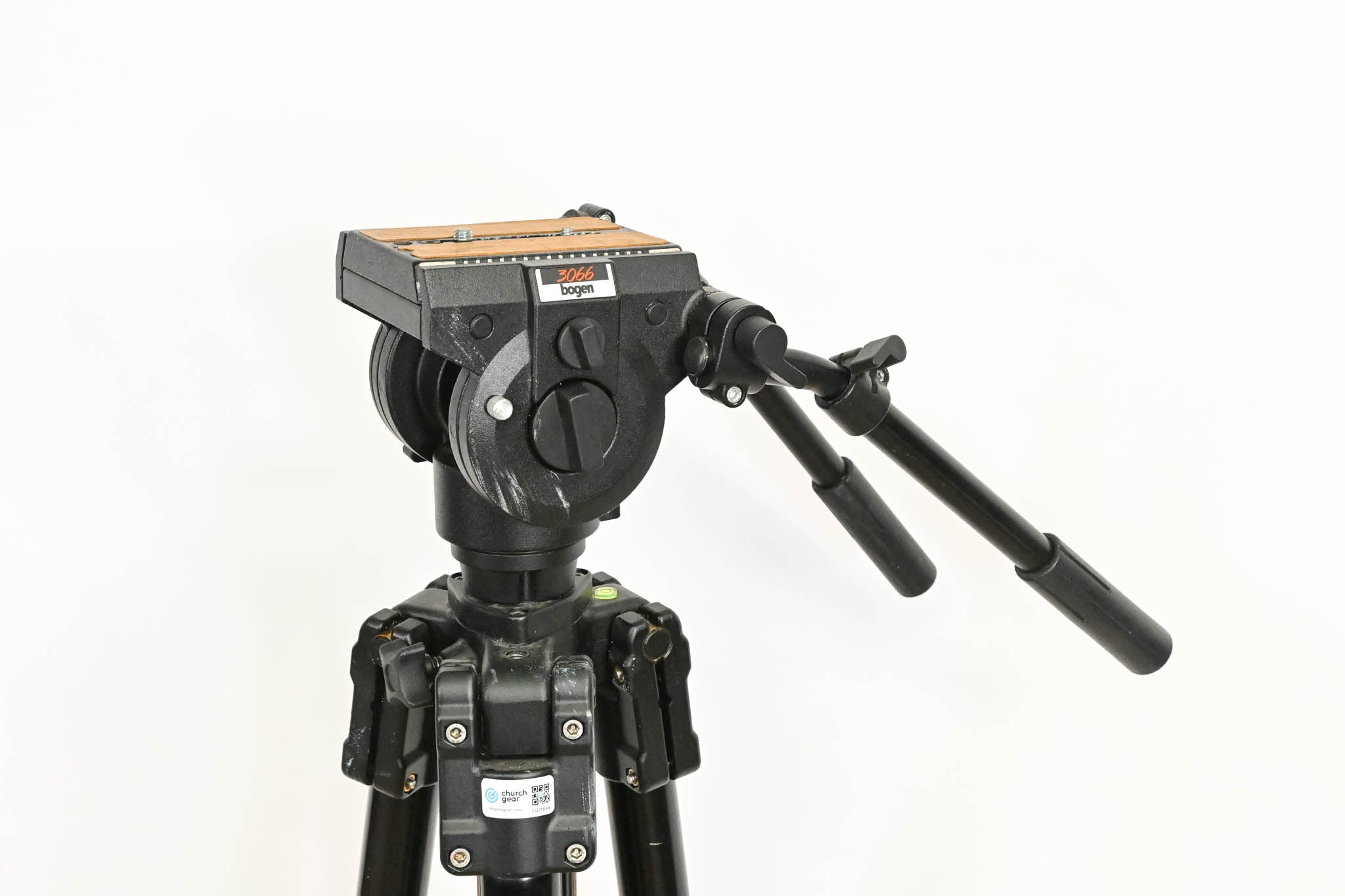 Manfrotto/Bogen 3066 w/ 161MK2B Black Mark II Super Professional Tripod