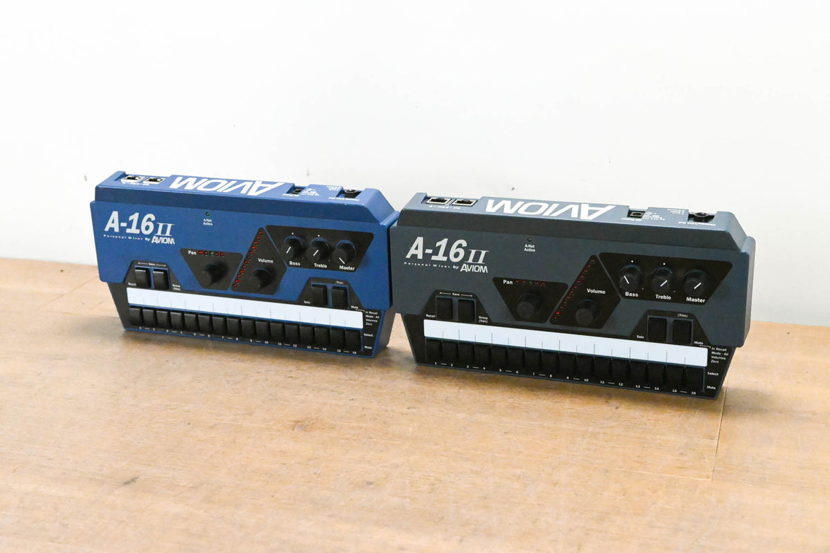 Aviom A-16II Personal Mixer (PAIR)