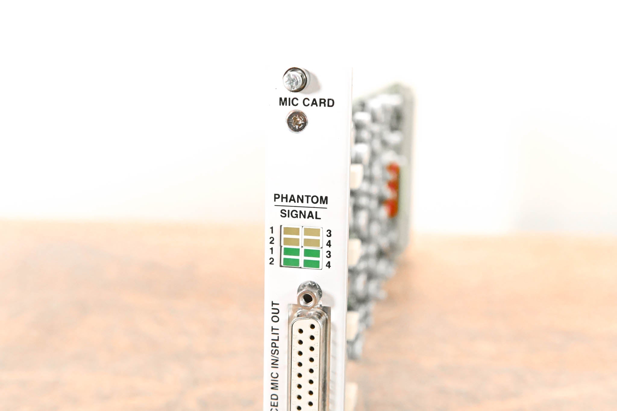 Studer Mic/Line In Card for D21m Modular I/O System