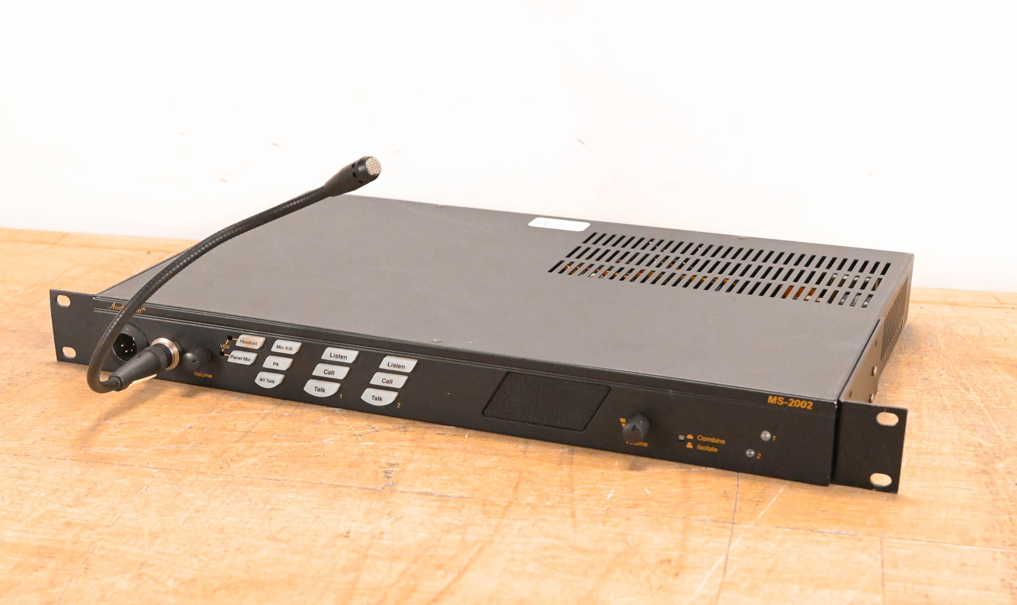 Telex MS-2002 2-Channel Master Station and Power Supply