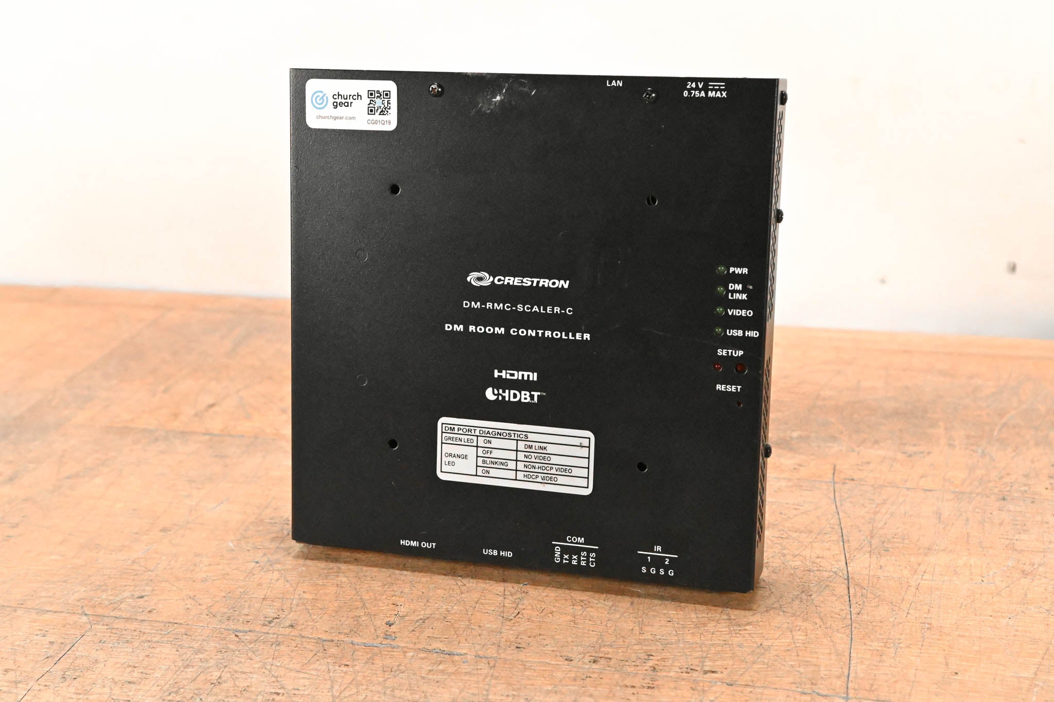 Crestron DM-RMC-SCALER-C Receiver & Room Controller (NO POWER SUPPLY)