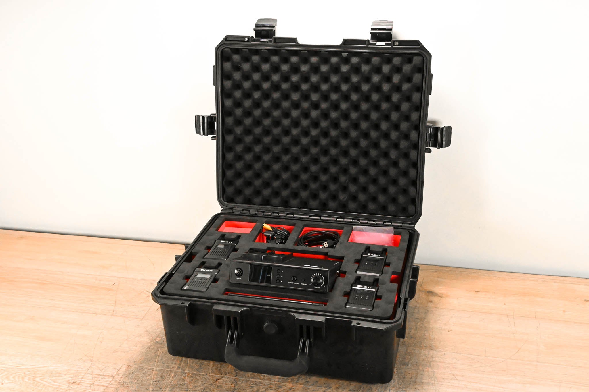 Ikan LIVECOM1000 Wireless Com System w/ Base Station, Packs & Headsets