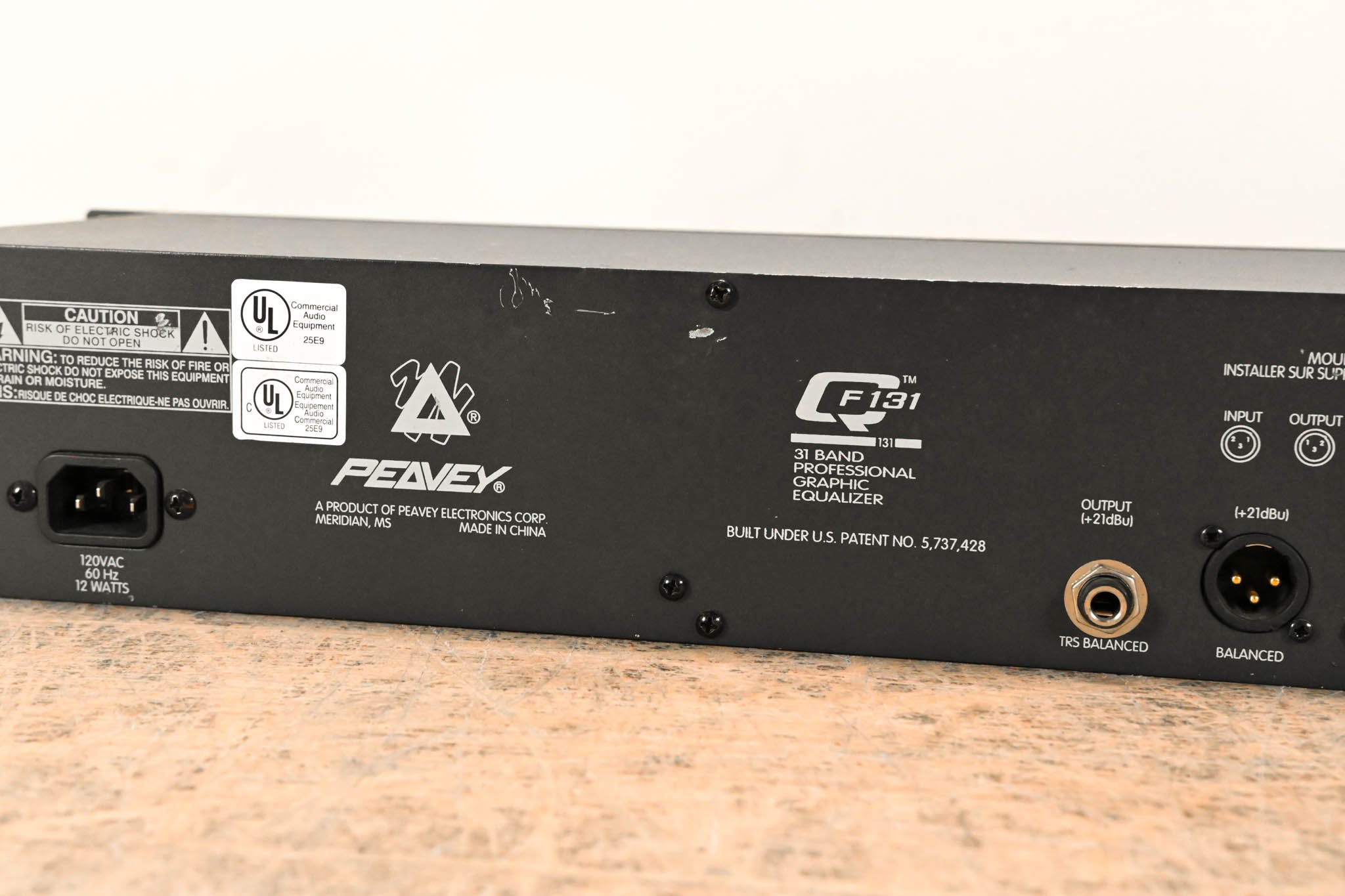 Peavey QF 131 31-Band Graphic Equalizer