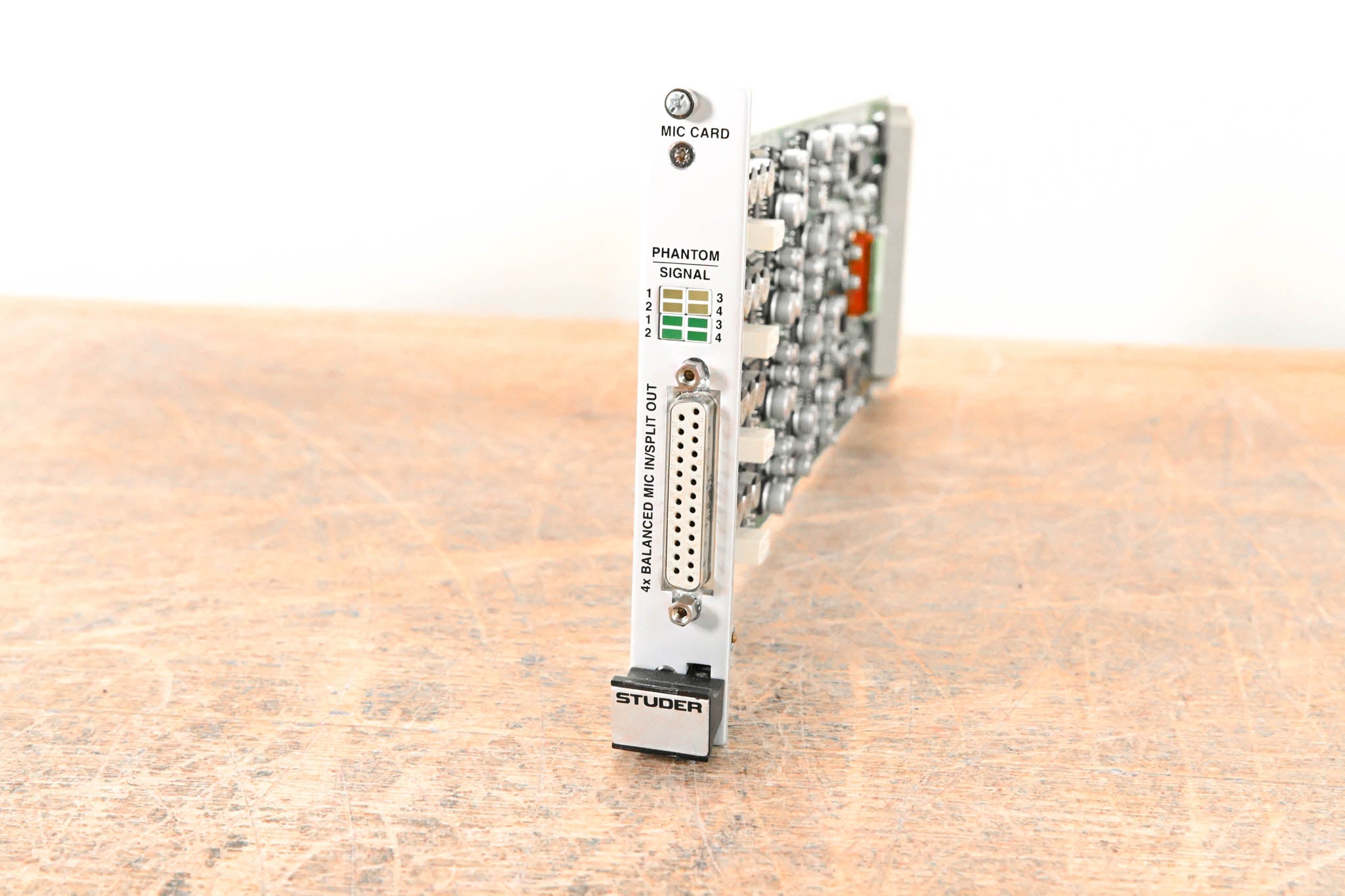 Studer Mic/Line In Card for D21m Modular I/O System