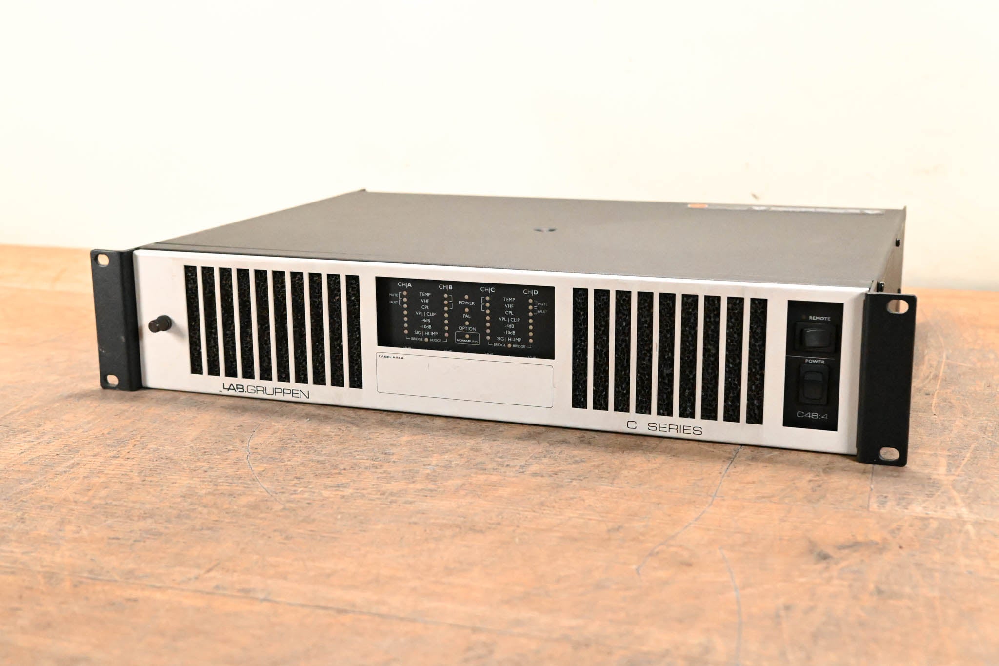 Lab Gruppen C 48:4 4800W 4-Channel Power Amplifier