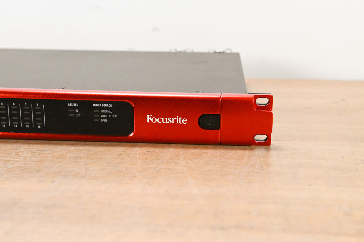 Focusrite RedNet A16R 16x16 Dante Analog Audio Interface