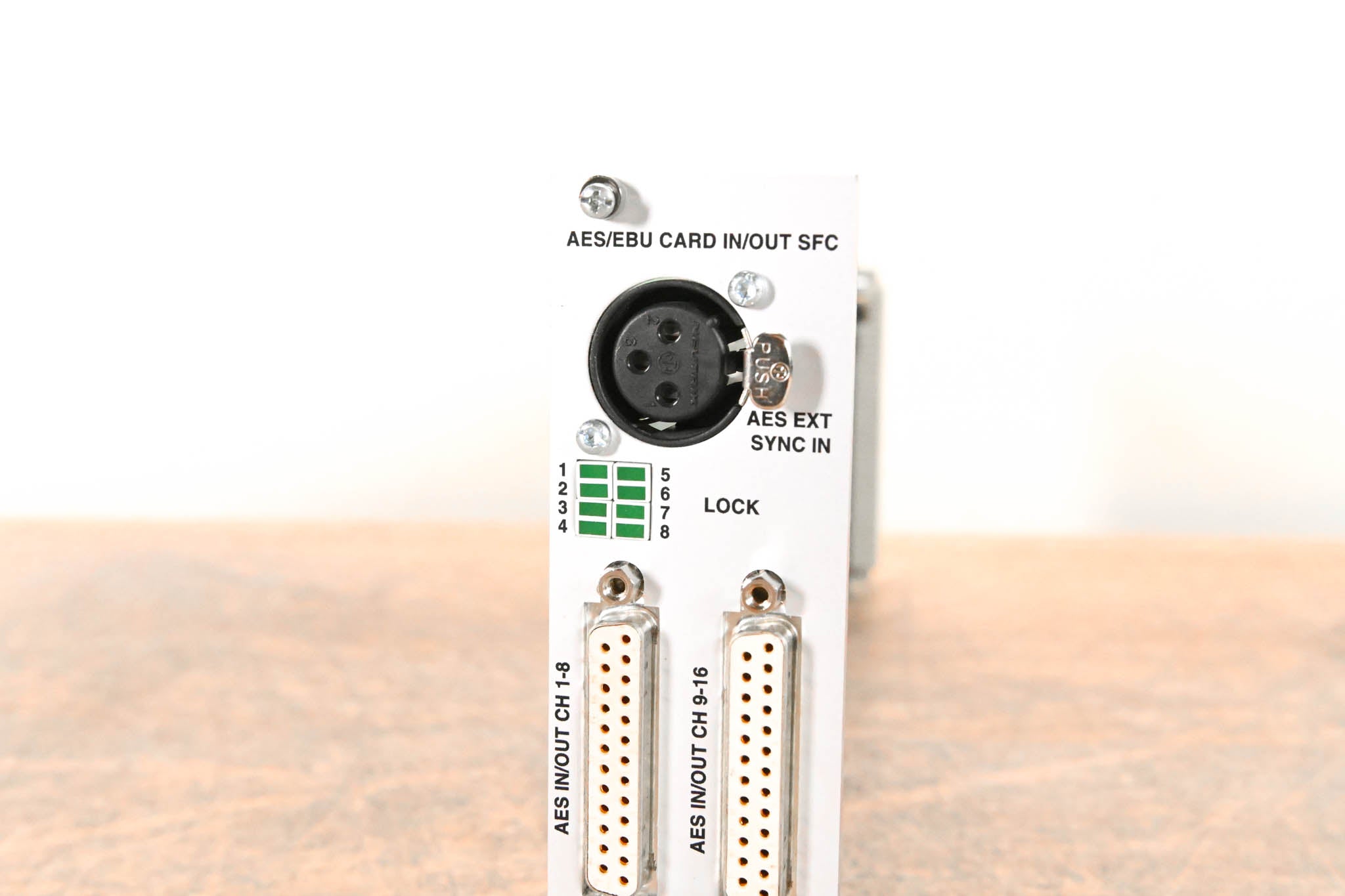 Studer 16-ch in/16-ch out AES/EBU Card for D21m Modular I/O System