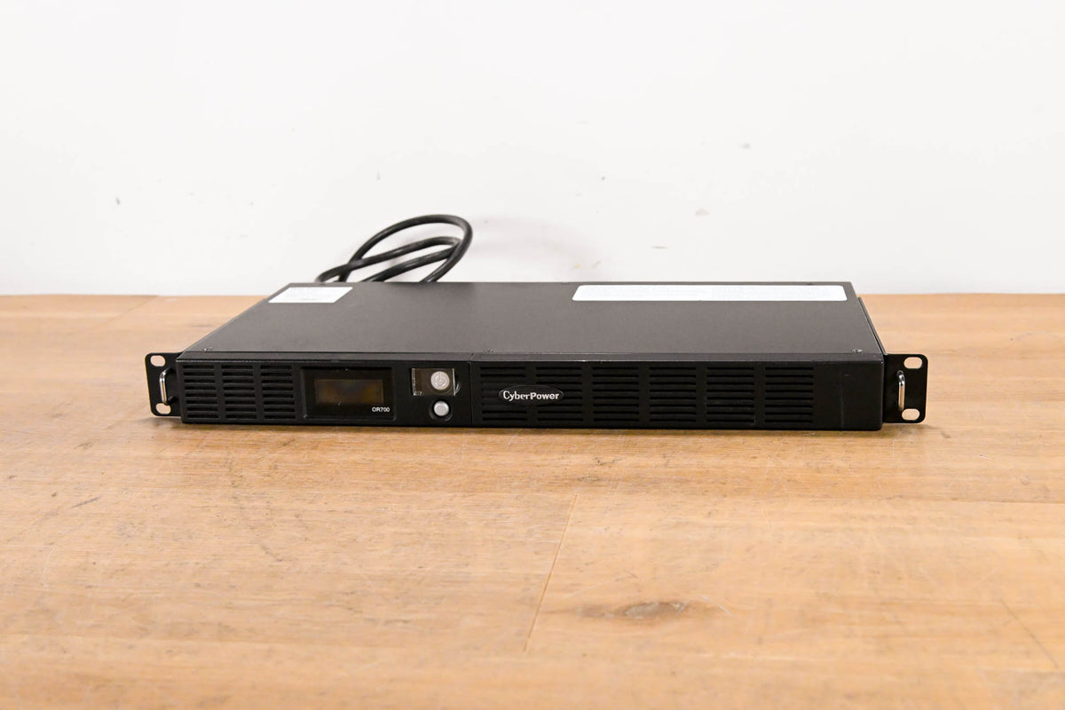 CyberPower OR700LCDRM1U Smart App LCD 700VA/400W 6-Outlet Rackmount UPS