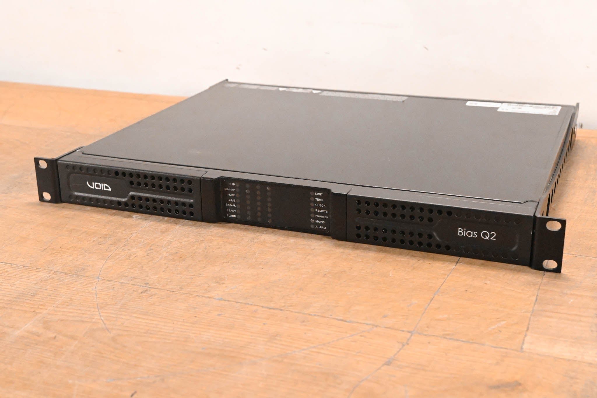 Void Bias Q2 4-Channel DSP Power Amplifier w/ Dante