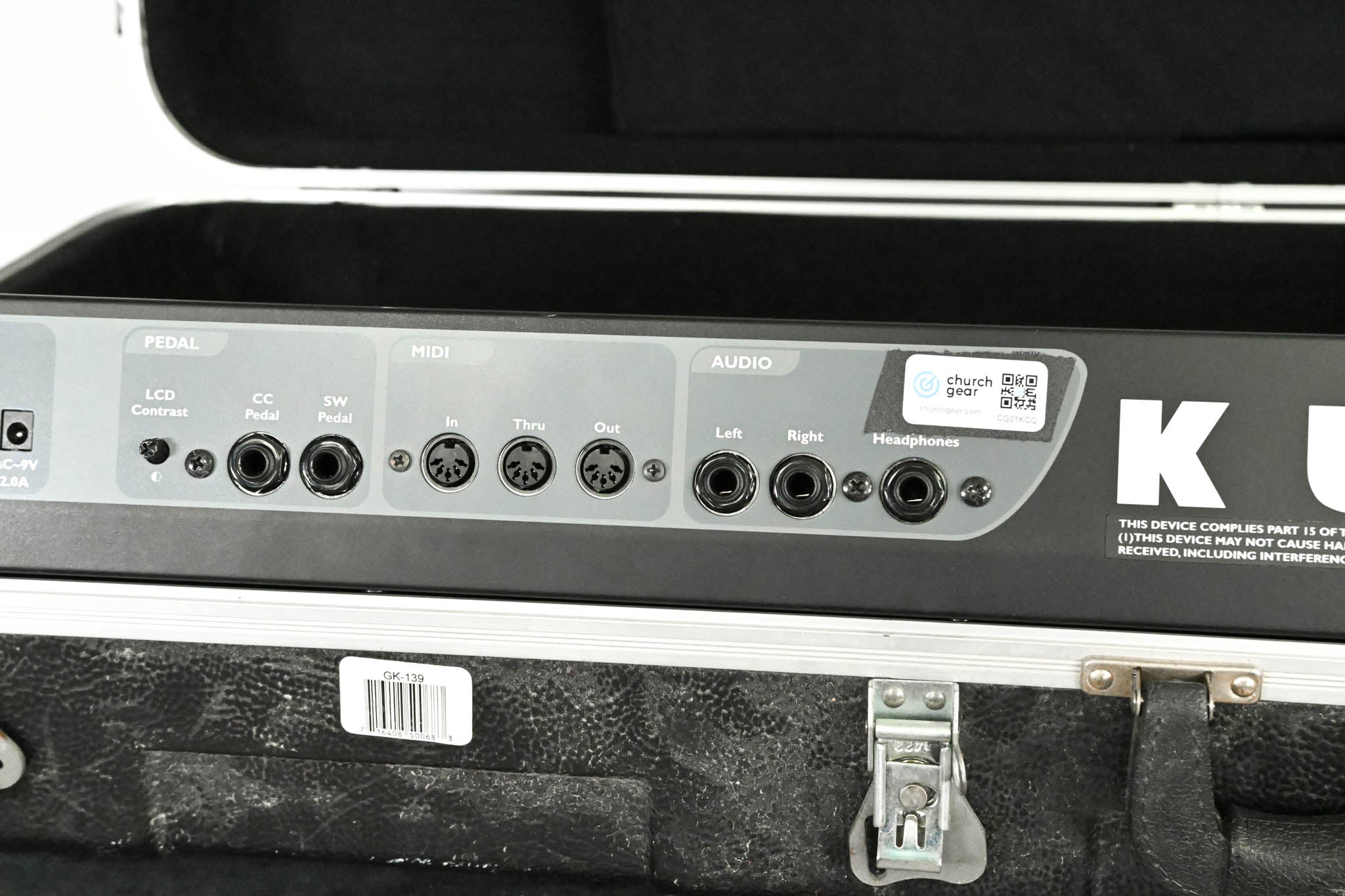 Kurzweil KME61 Micro Ensemble 61-Key Synth Action Keyboard with Case