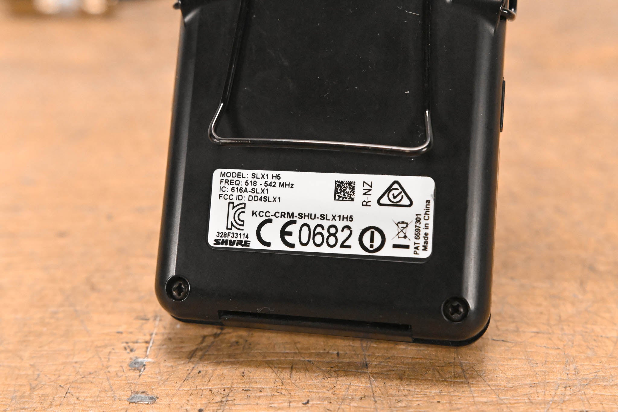 Shure SLX14-H5 Bodypack Wireless System - 518-542 MHz